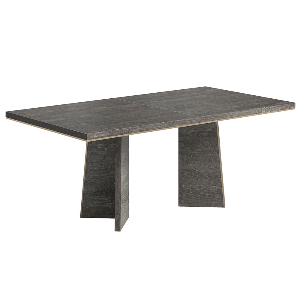 Venezia - Dining Table - Gray, dark gray, view 7