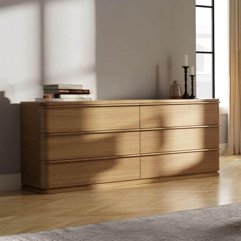 Zoey - Dresser - Oak, light brown