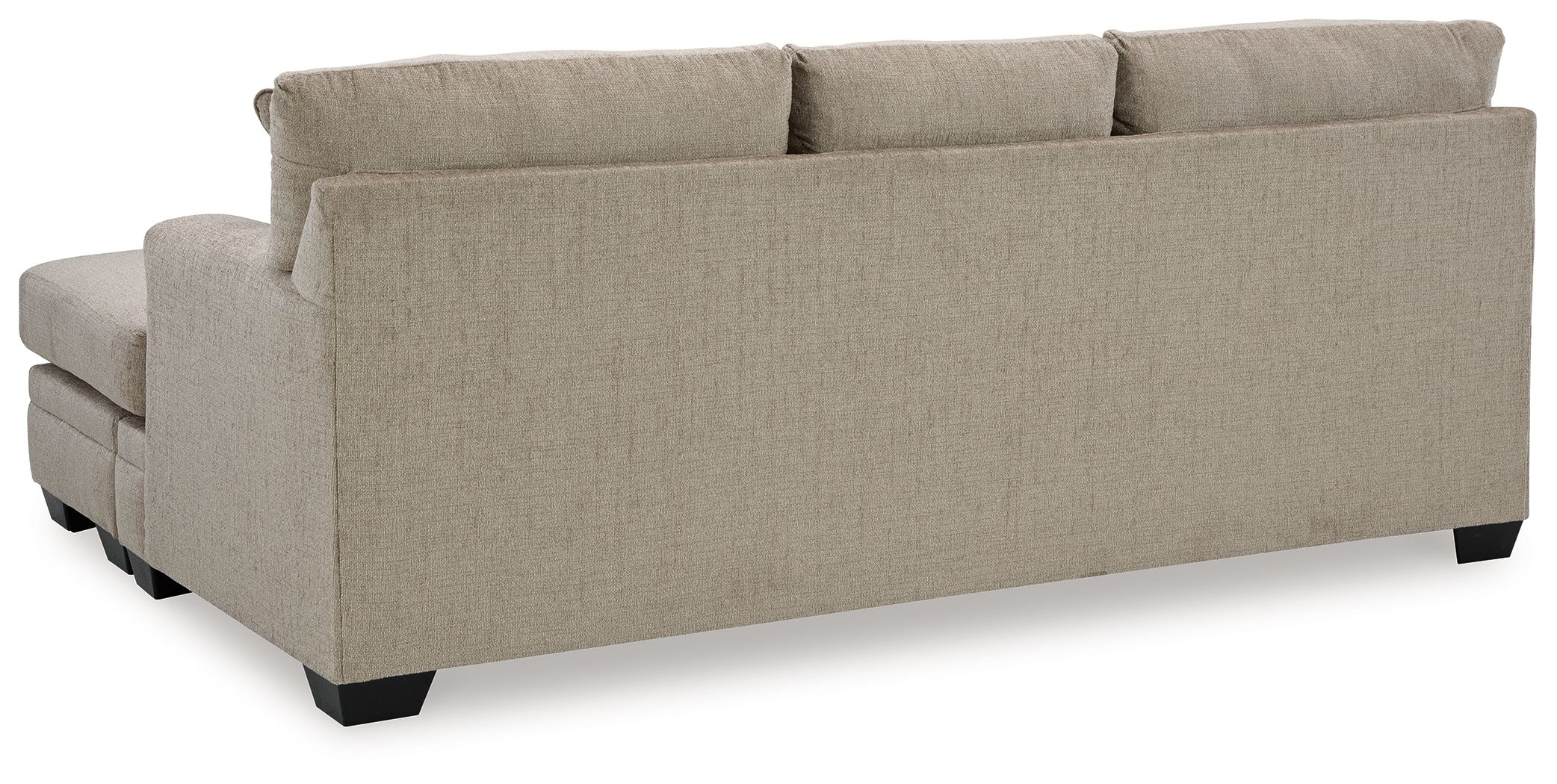 Ashley Furniture Stonemeade - Sofa Chaise - Taupe - Image 6