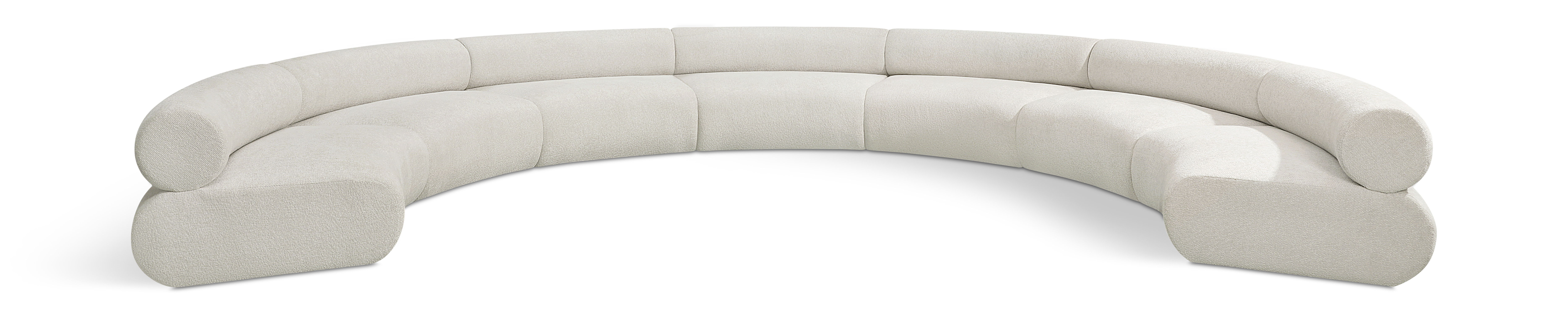 Bale - 7 Piece Modular Sofa - Cream