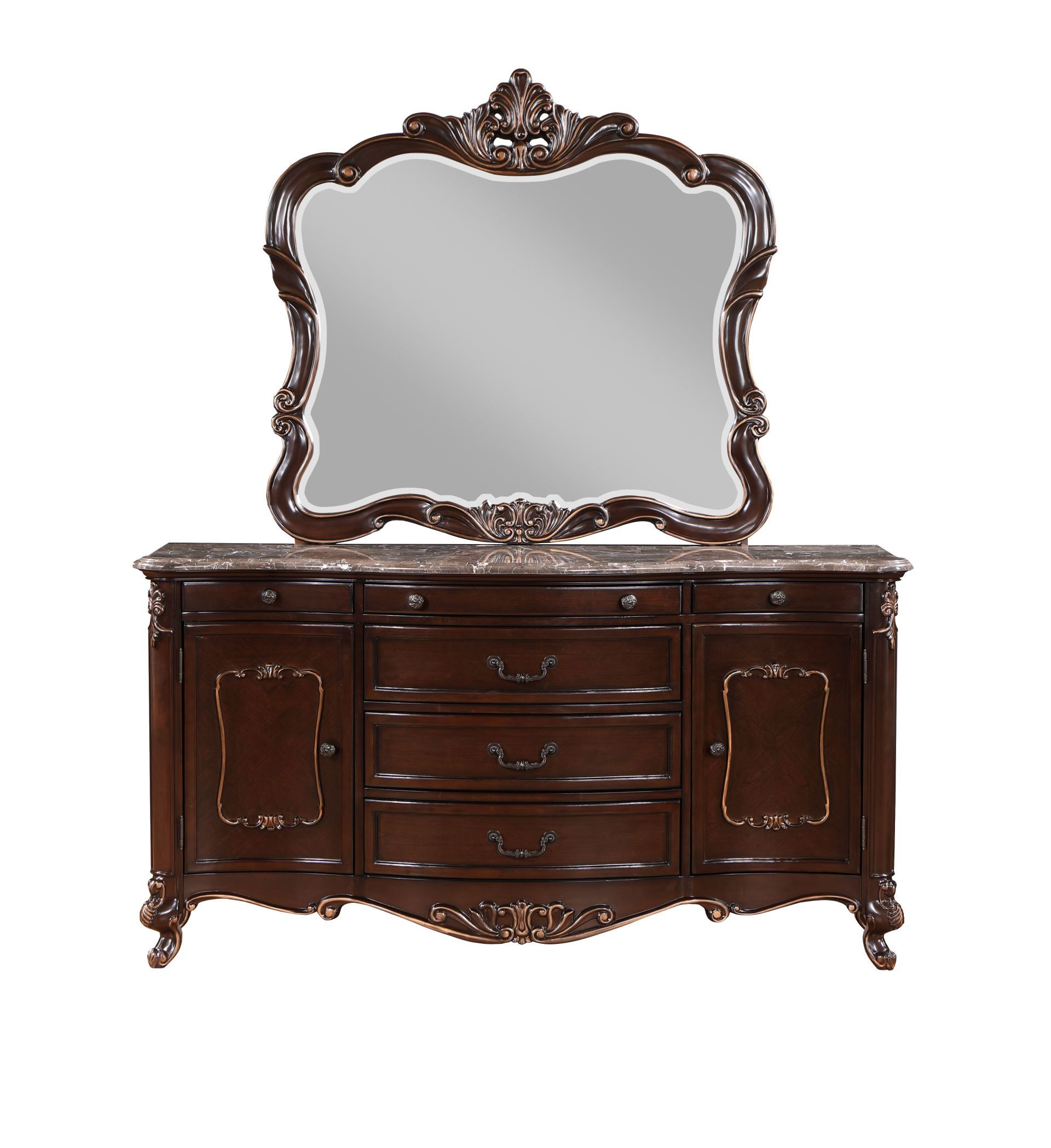 Constantine - Mirror - Cherry, dark brown, view 6