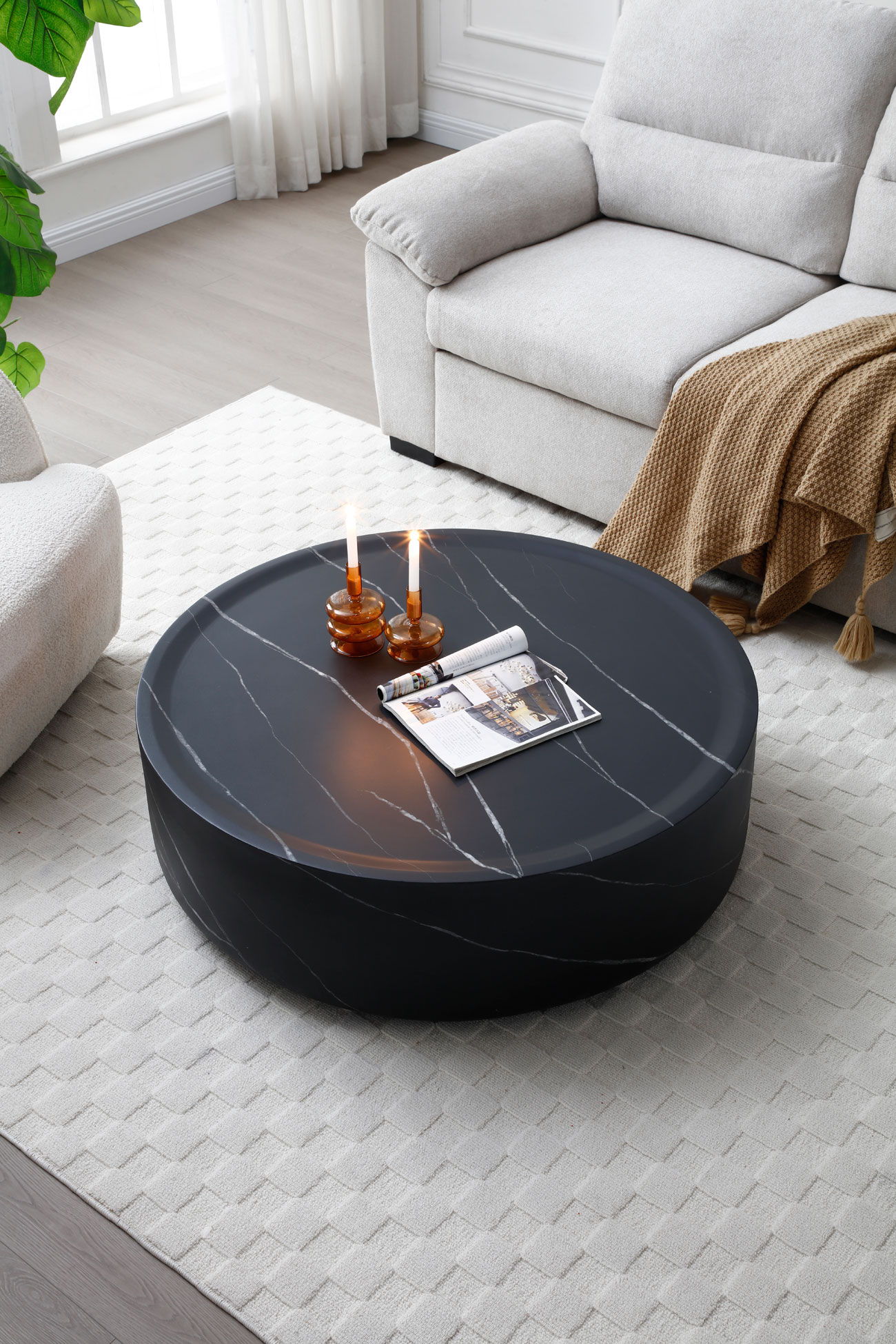 6155 - Coffee Table - Black