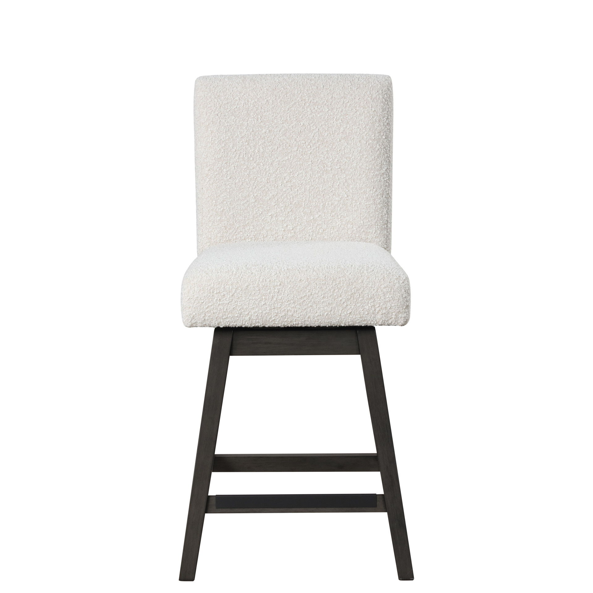 High Line - Swivel Counter Chair (Set of 2) - White