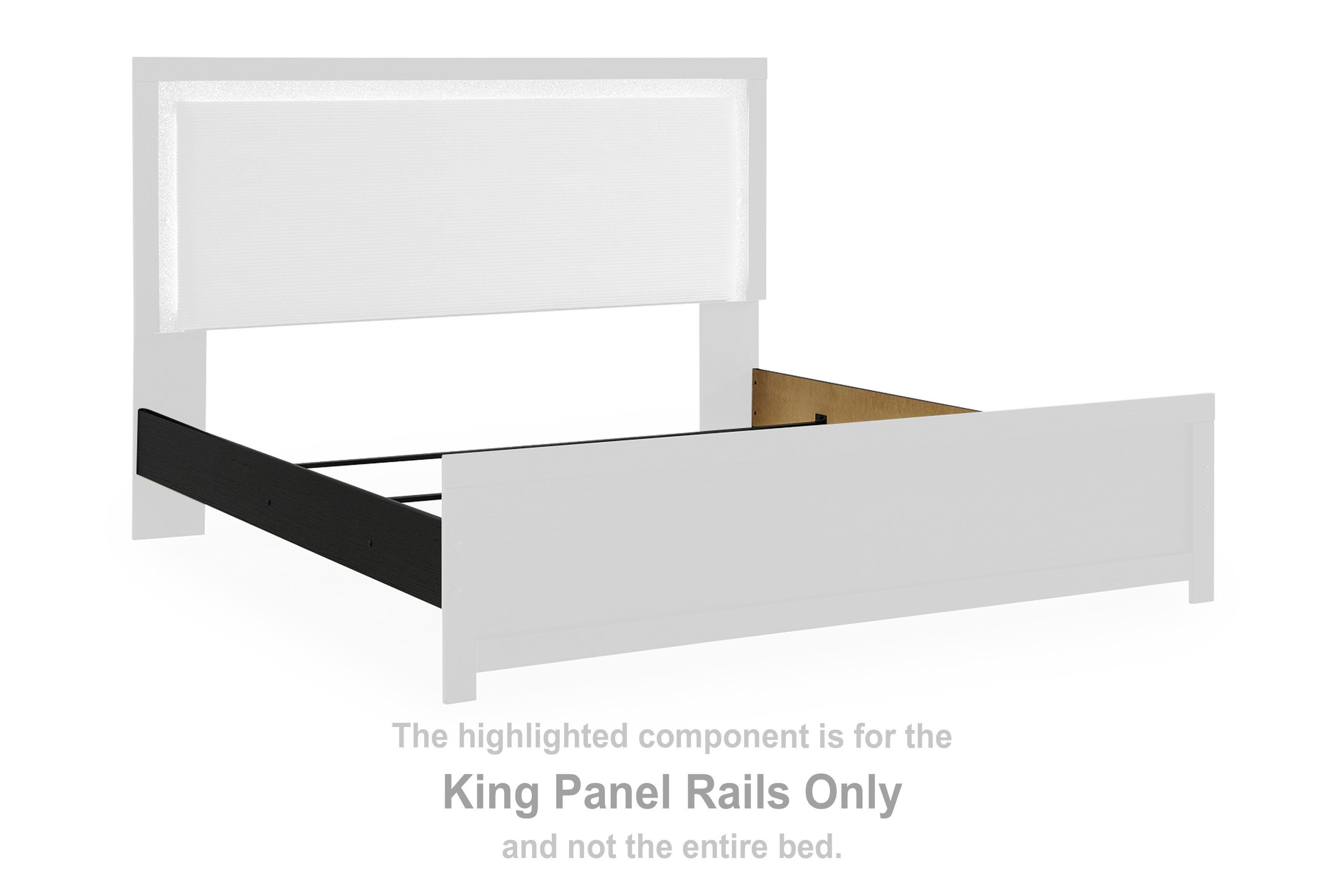 Maeling – King Panel Rails – Black