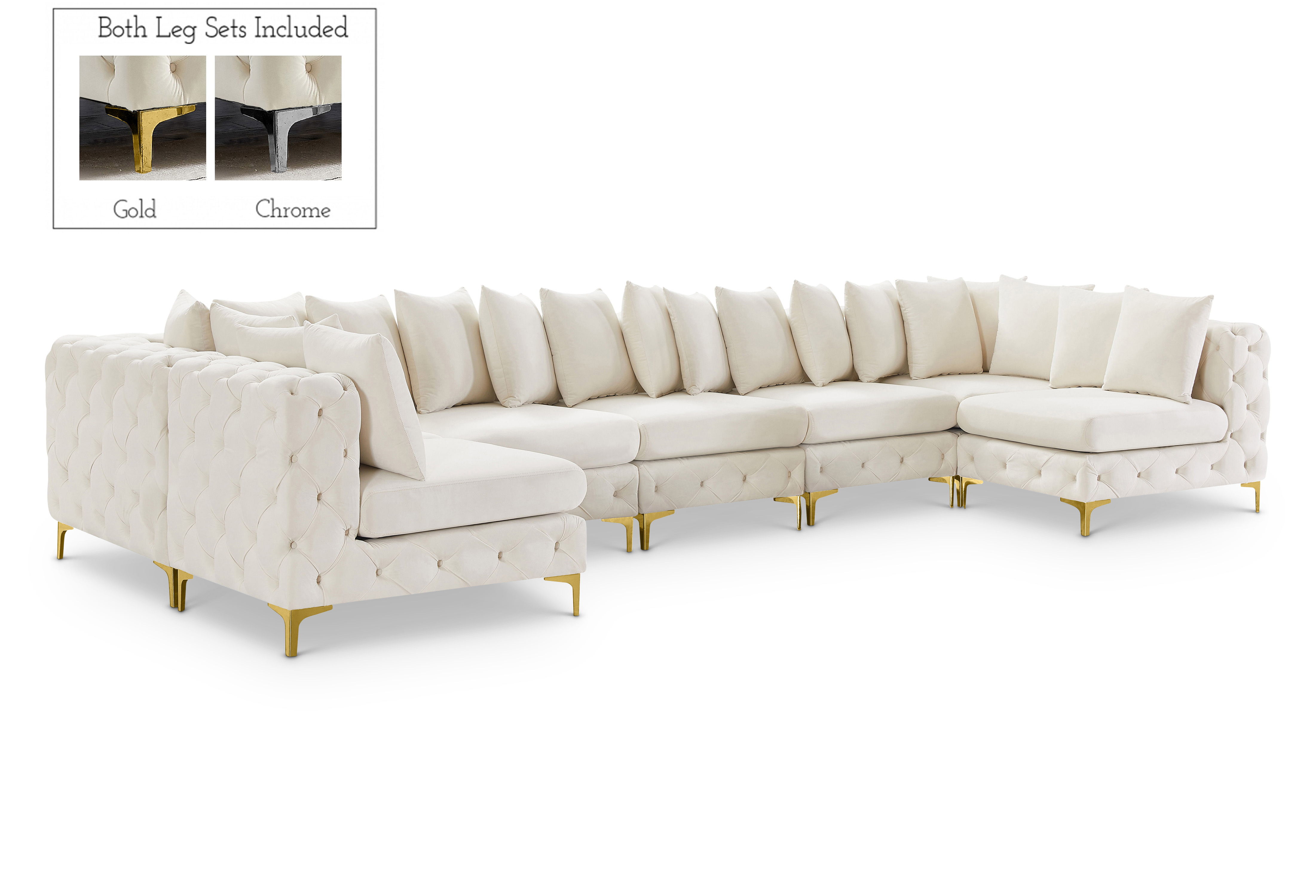 Tremblay - 7 Piece Modular Sectional - Cream