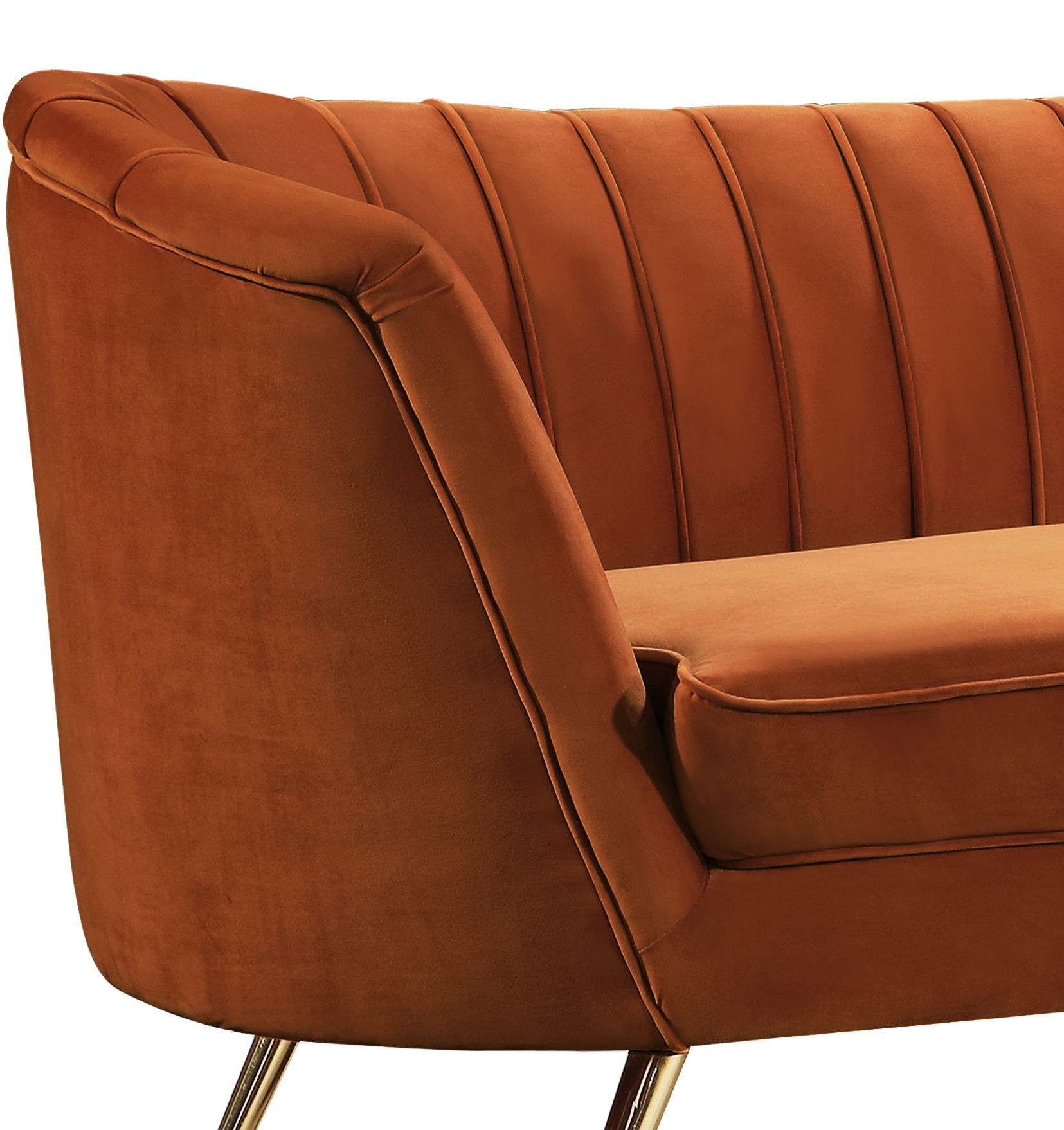Margo - Loveseat - Cognac