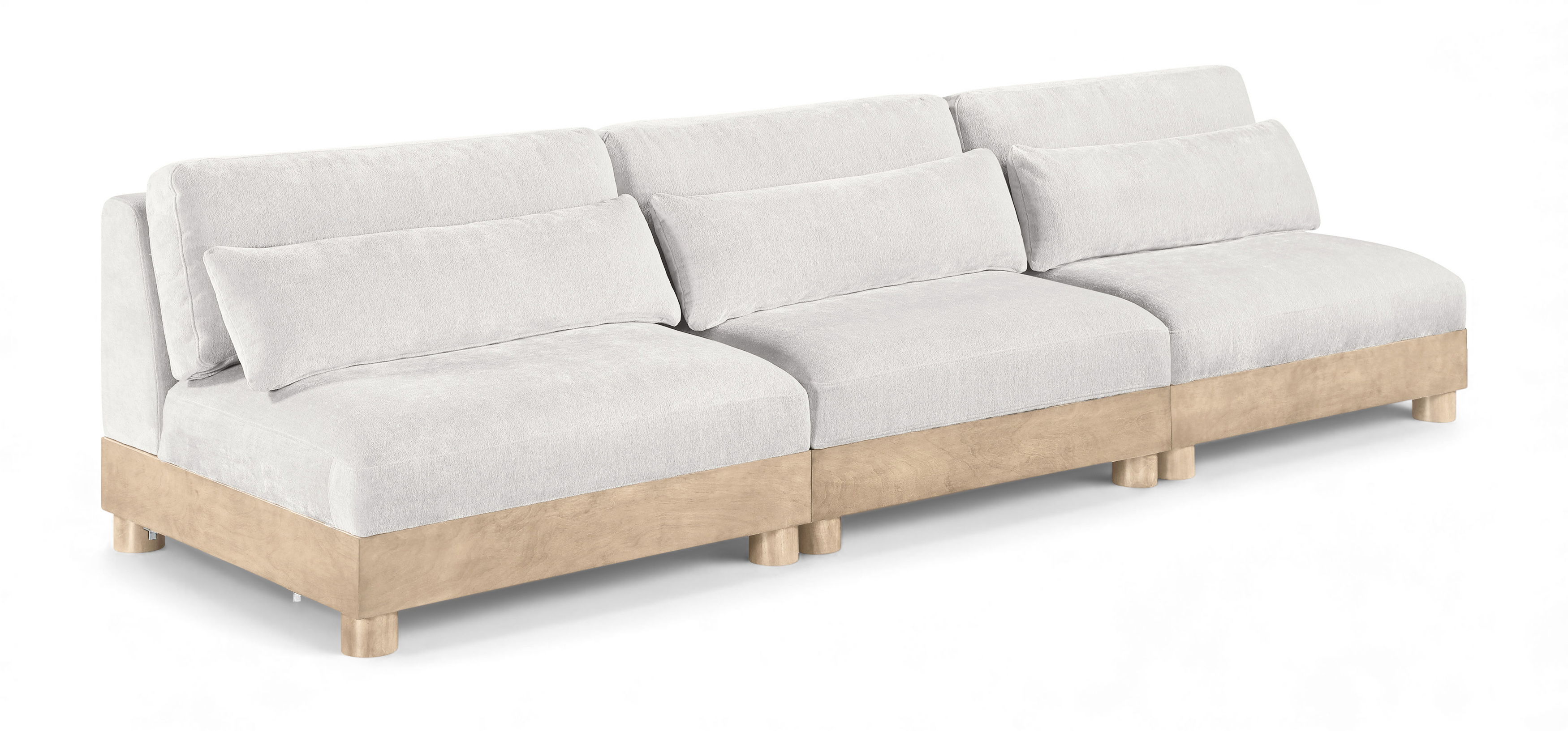3 Pc · 3 Armless Chairs