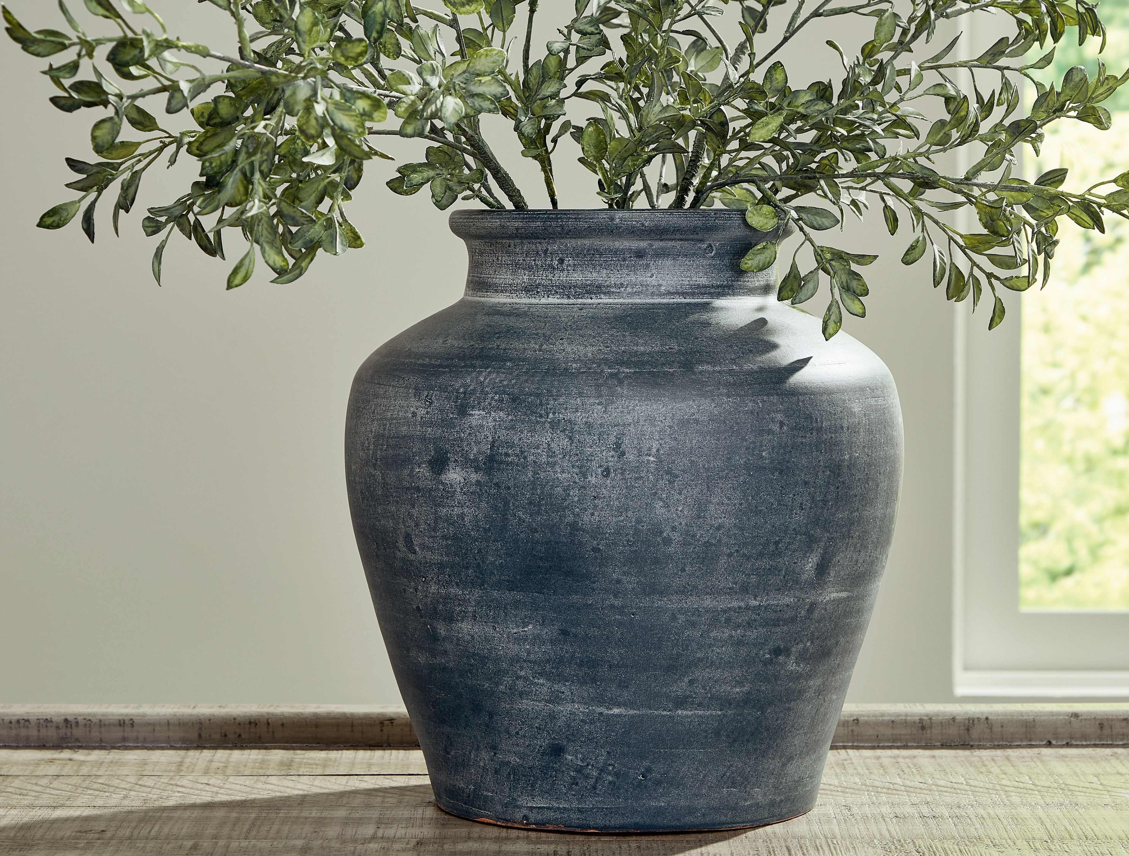 Meadie - Vase - 12.5" - Distressed Blue