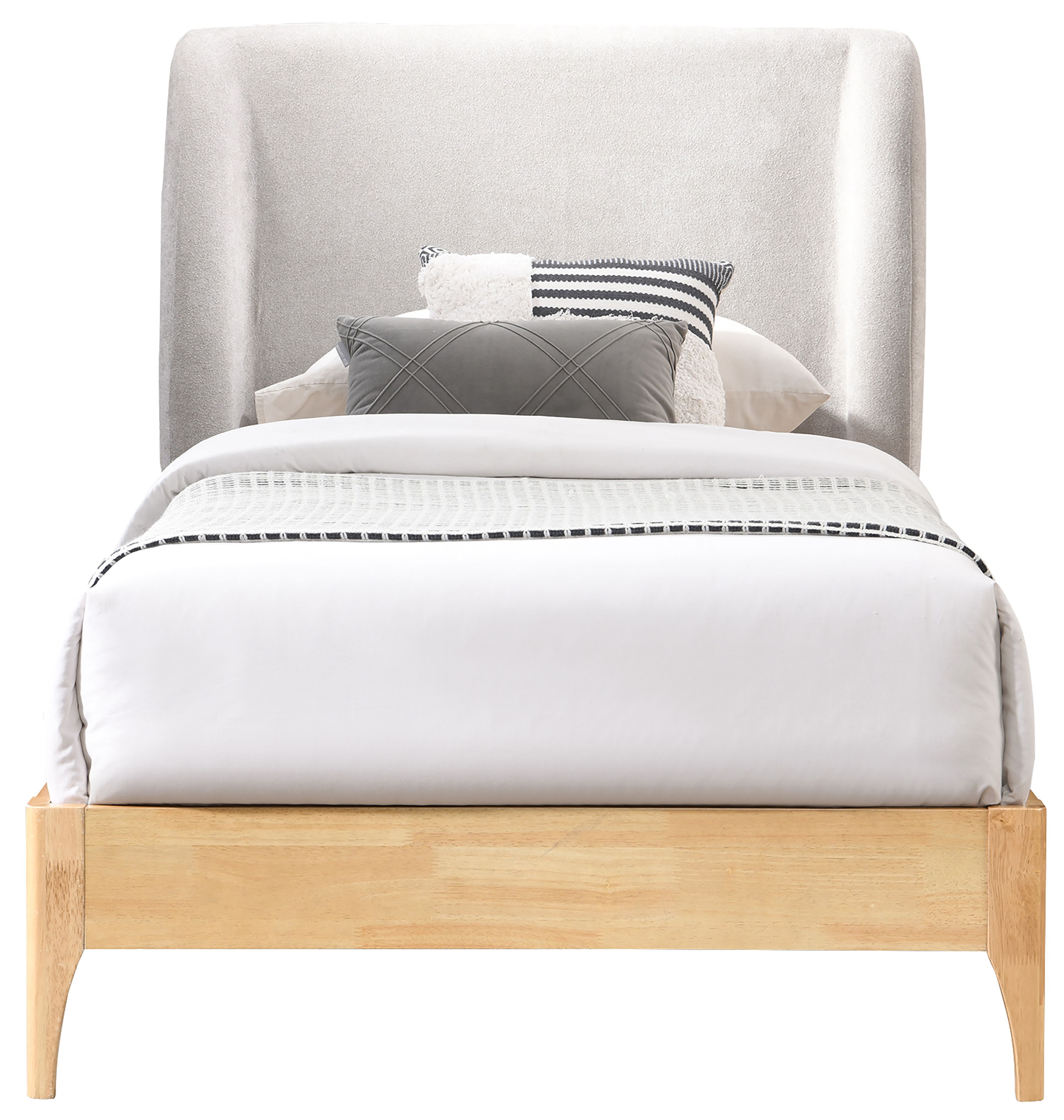 Ventura - Twin Bed - Gray
