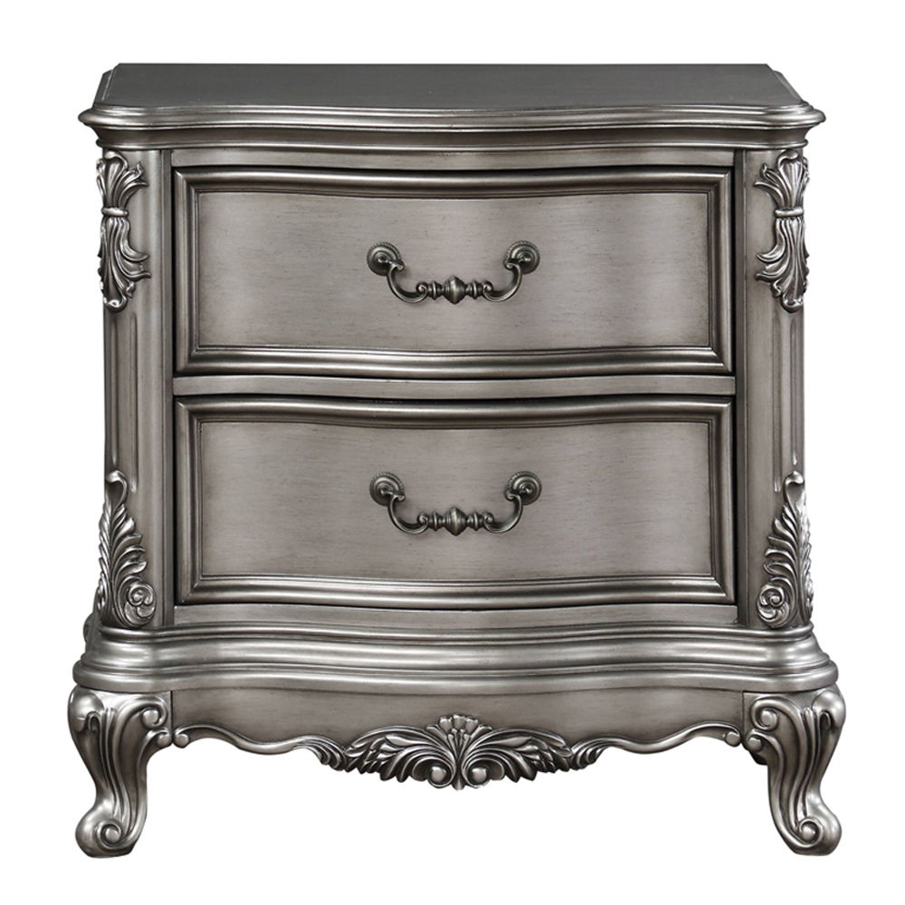 Ariadne - Nightstand - Antique Platinum, silver, view 7