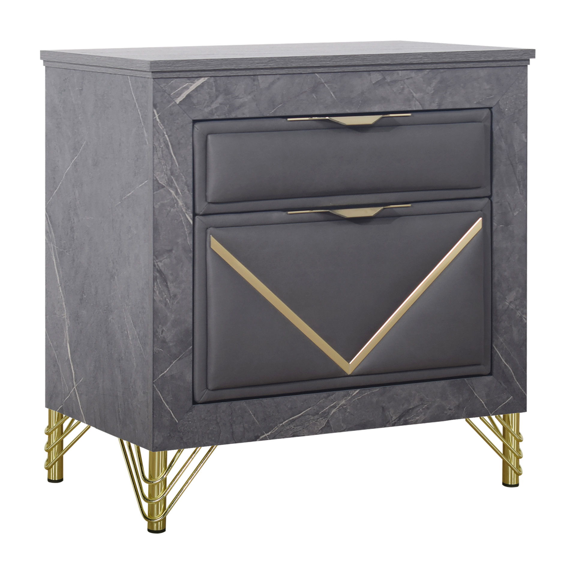 2 Drawer Nightstand