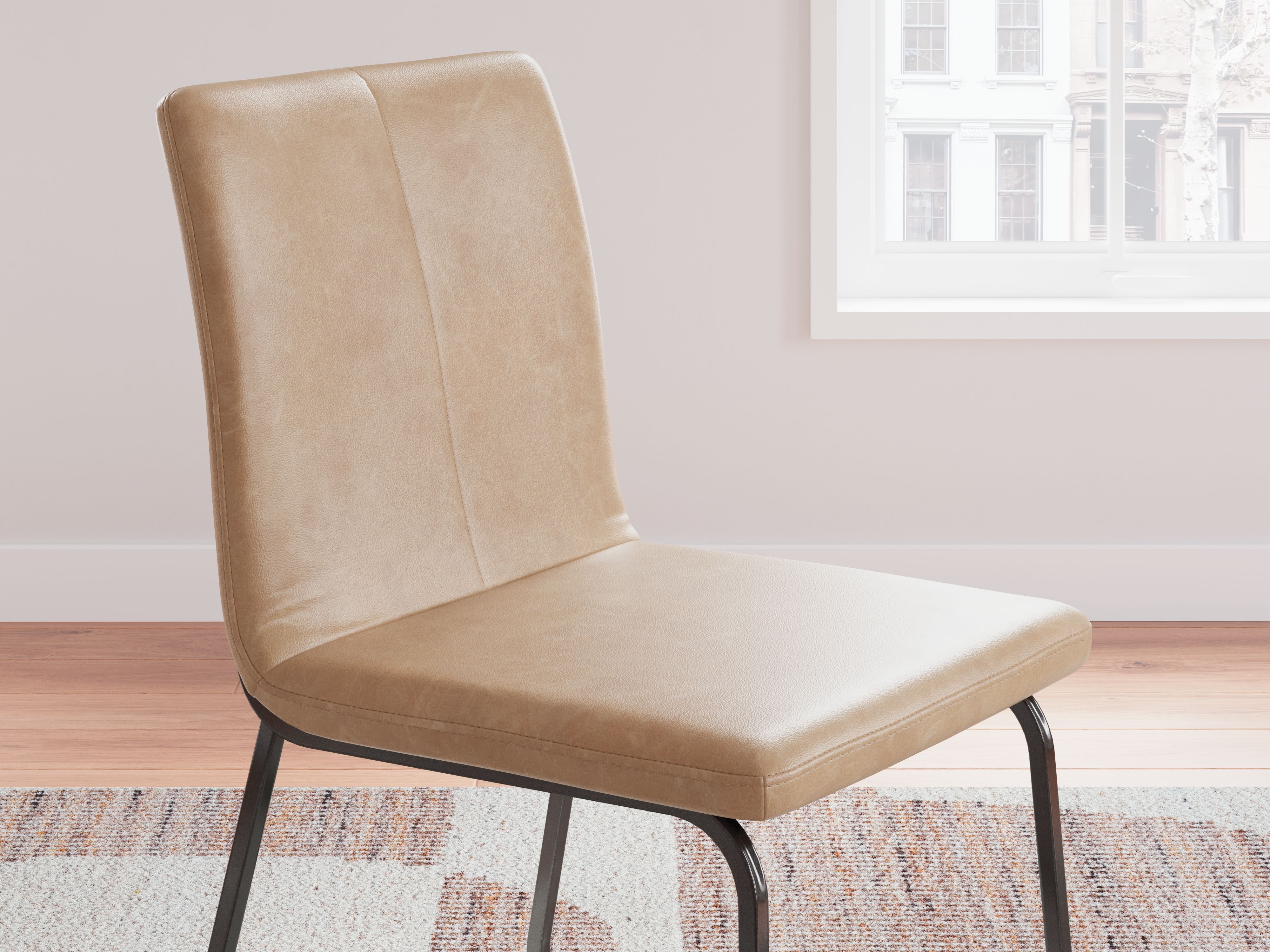 Ashley Furniture Pharwynn - Dining Upholstered Side Chair (Set of 4) - Toast - Image 10