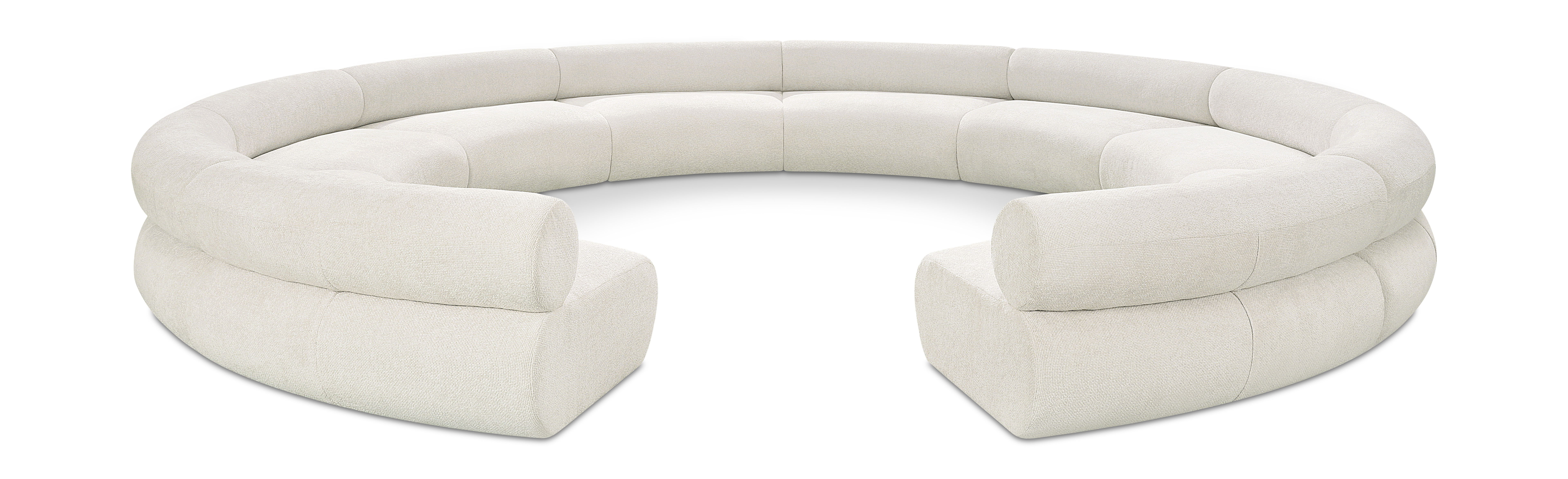 Bale - 10 Piece Modular Sofa - Cream
