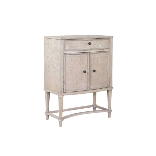 Wynsor - Wine Cabinet - Antique White, beige