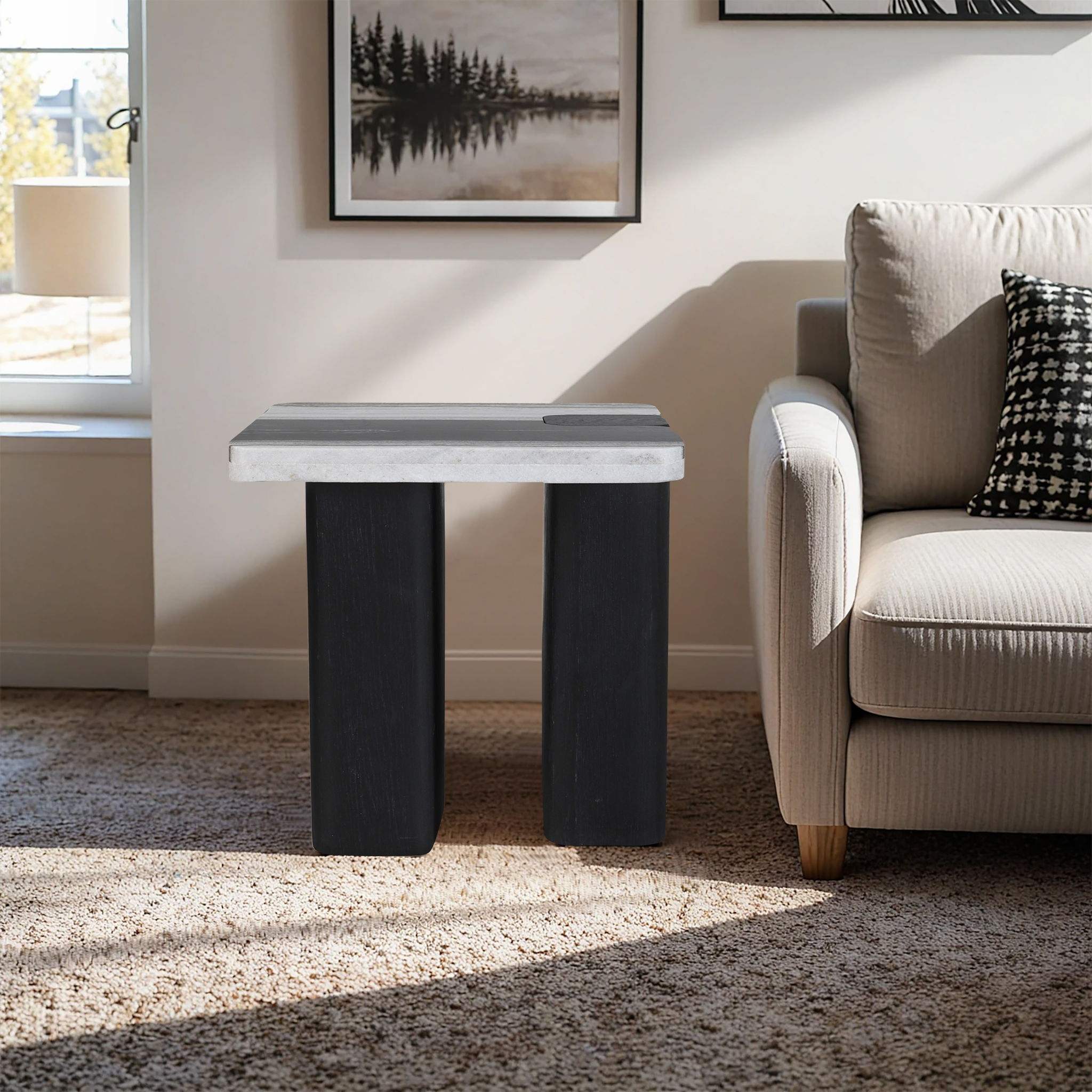 Ravenna - End Table - Panda