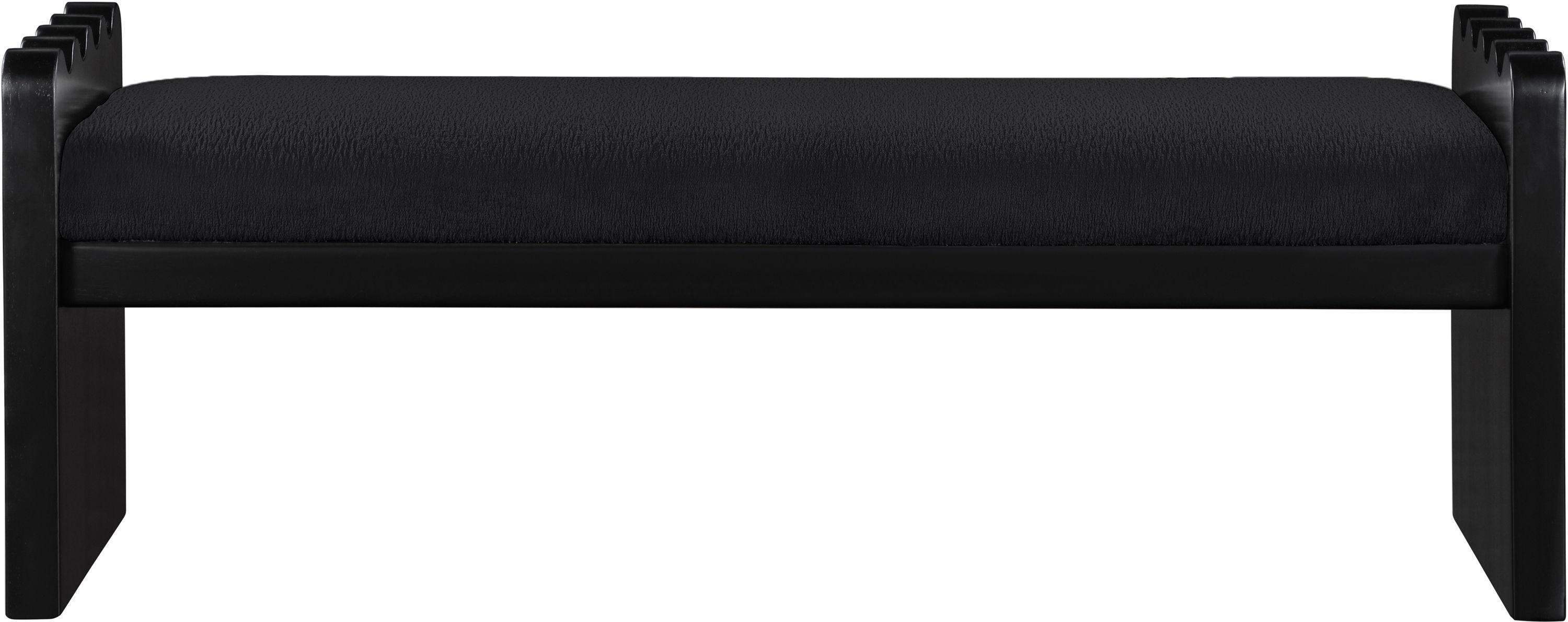 Sonia - Bench With Black Base - Black