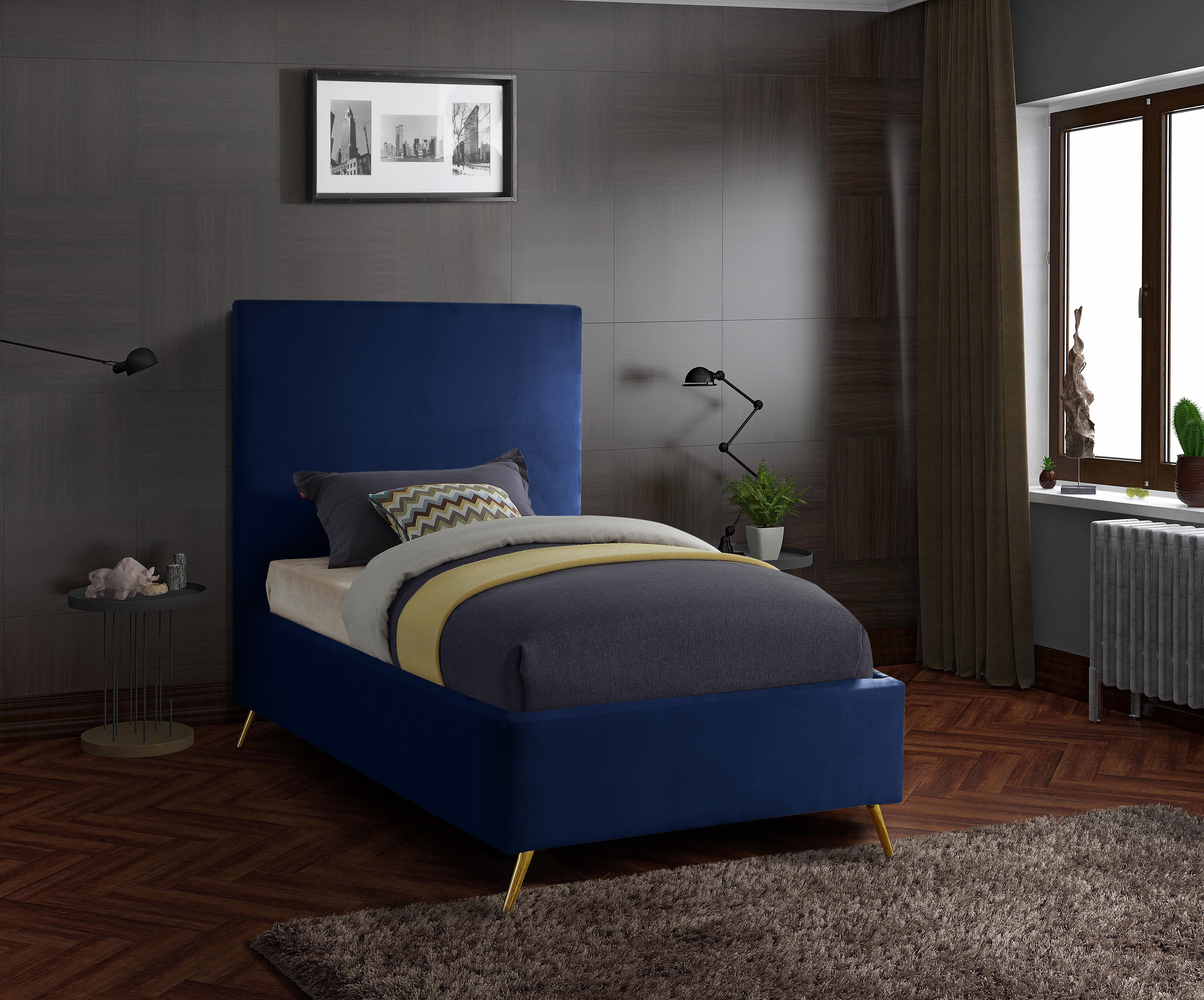 Jasmine - Twin Bed - Navy