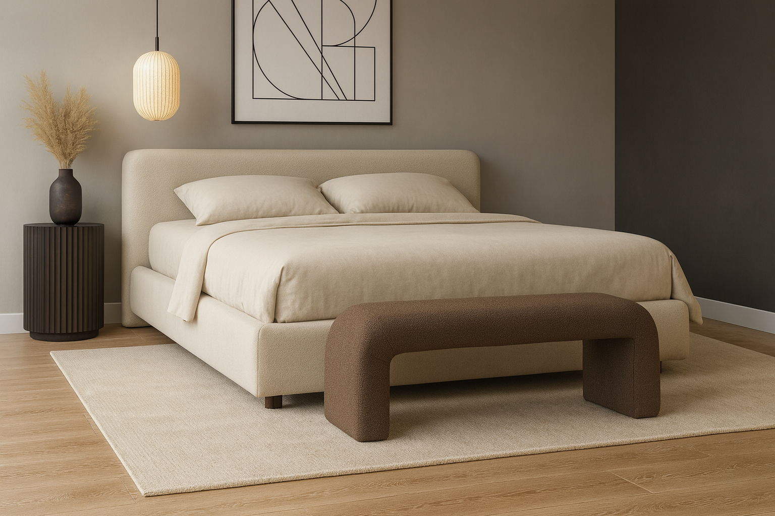 Niagara - 52" Bench - Brown