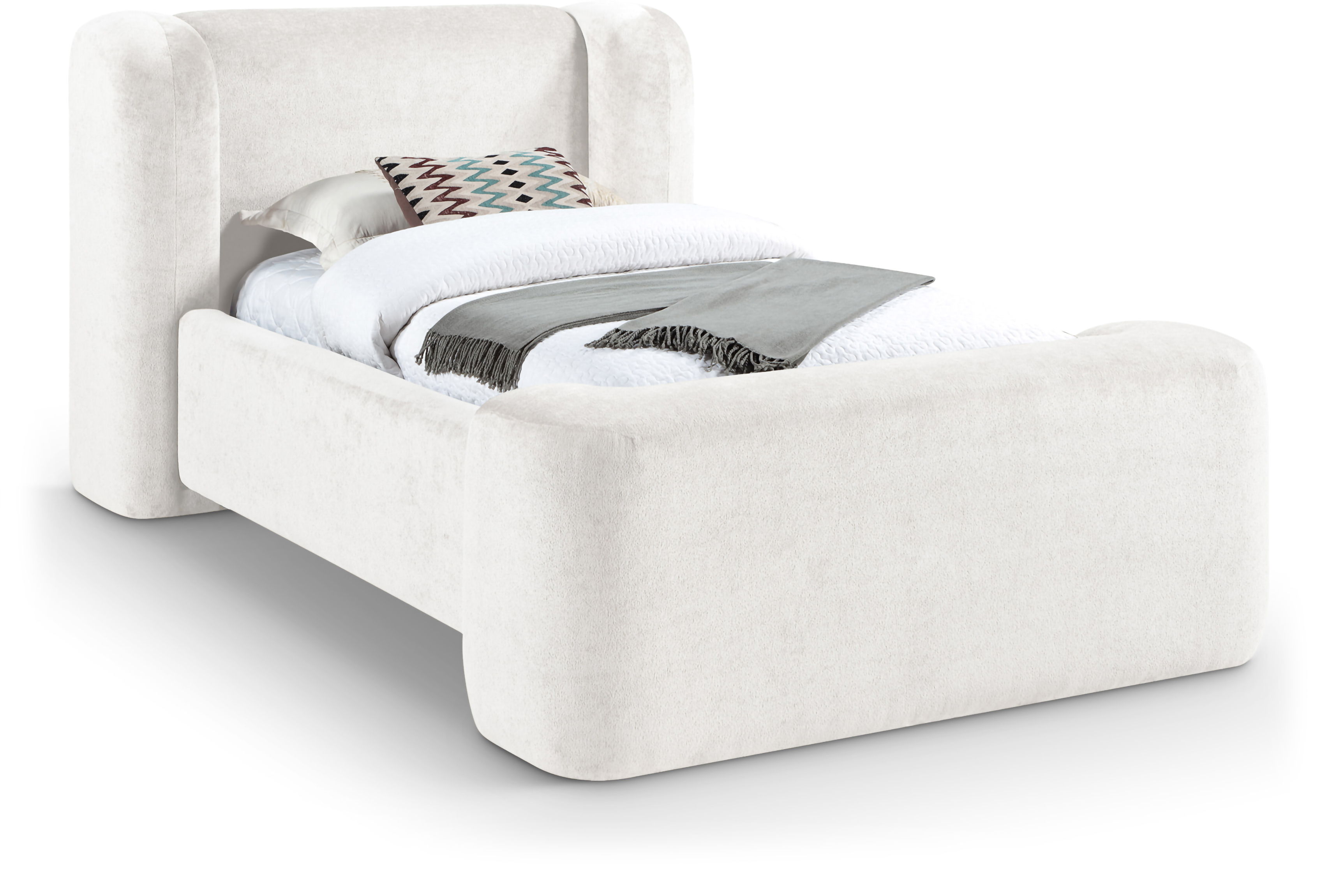 Modena - Twin Bed - Cream