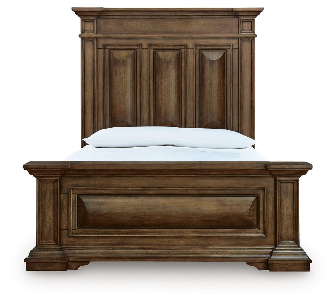 Ashley Furniture Frantanna - Queen Panel Bed - Brown - Image 4