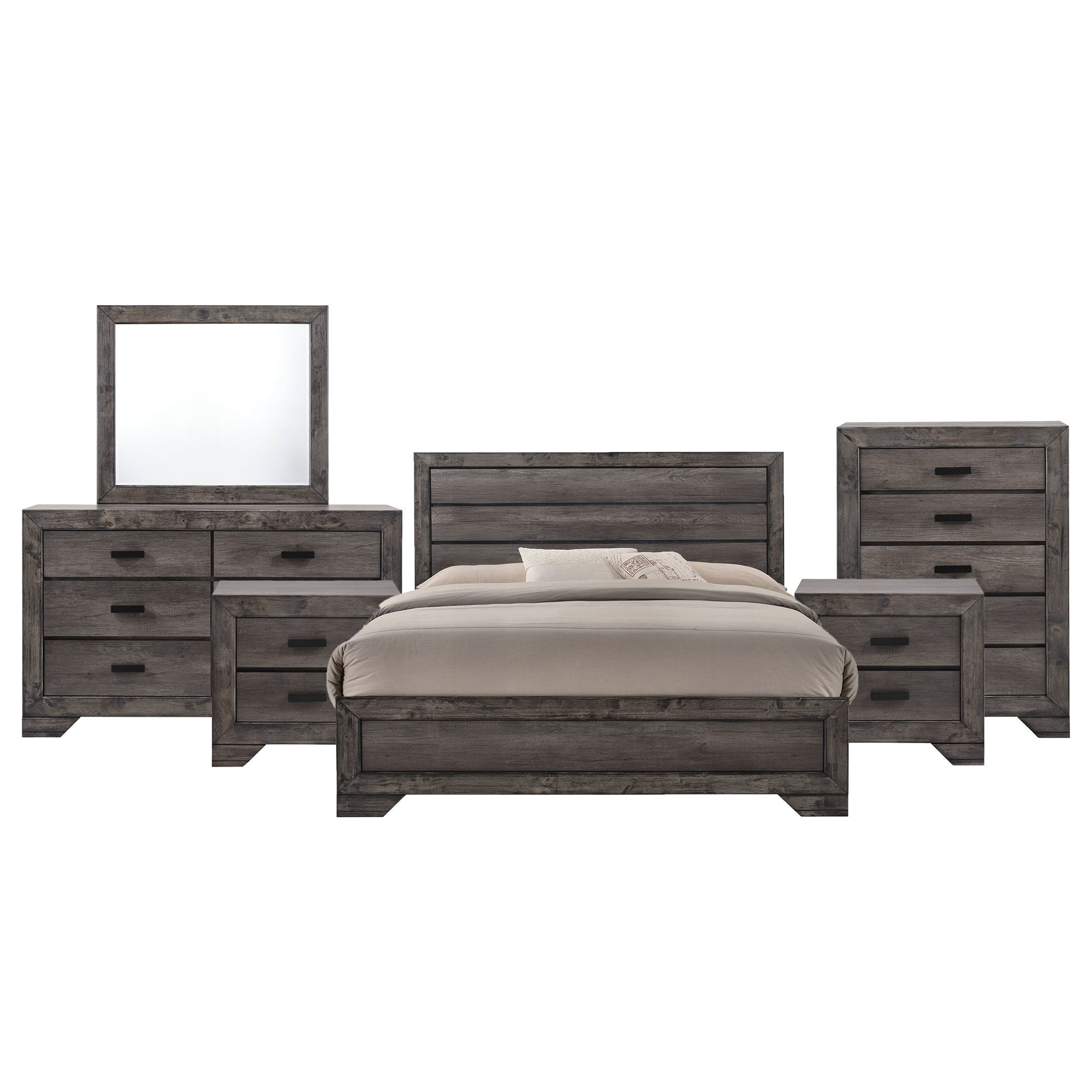 King · 6 Pc · Bedroom Set