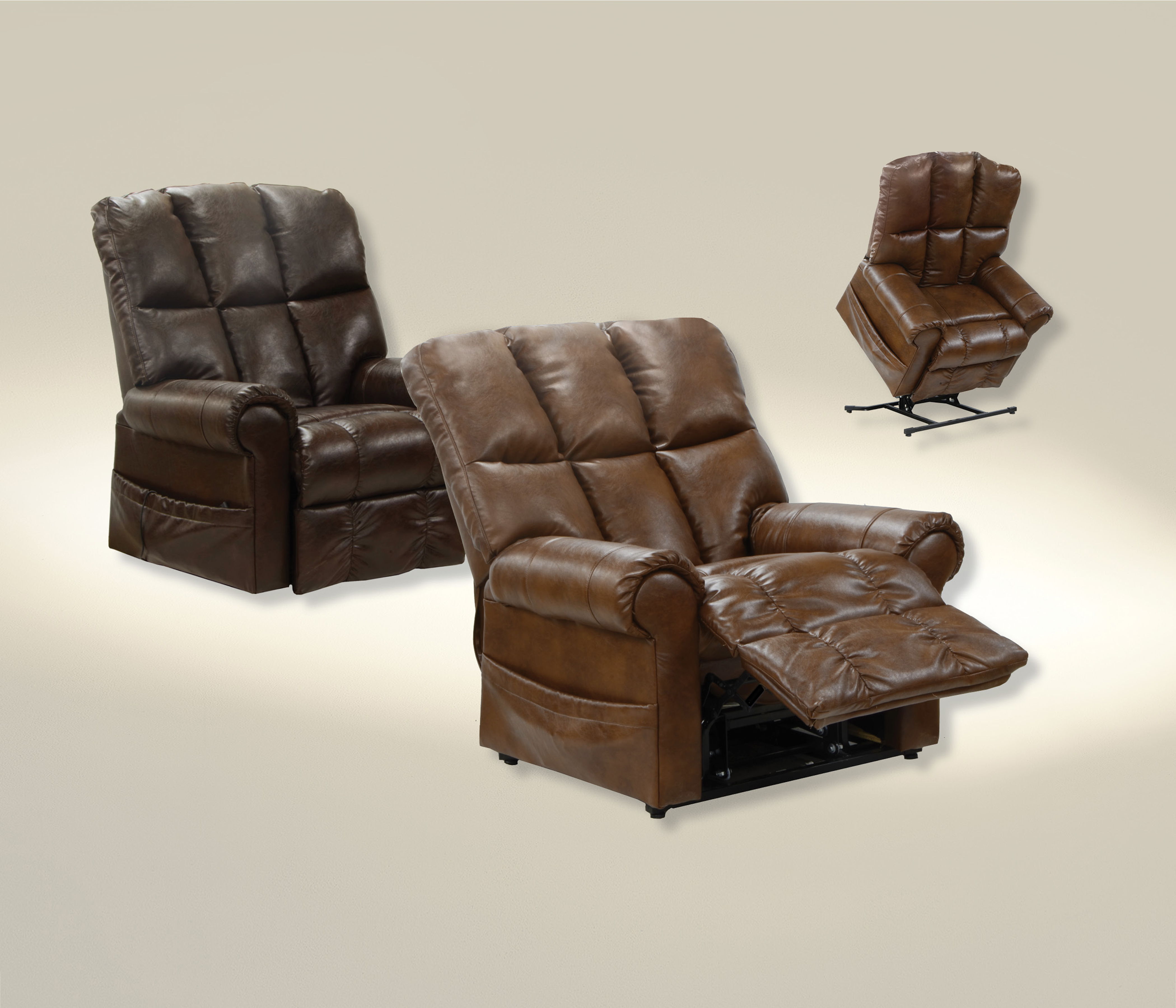 Stallworth - Power Lift Recliner - Godiva