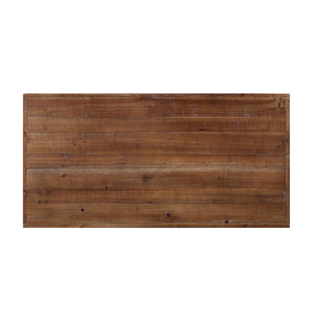 Ikram - Coffee Table - Weathered Oak & Sandy Black, light brown, view 4