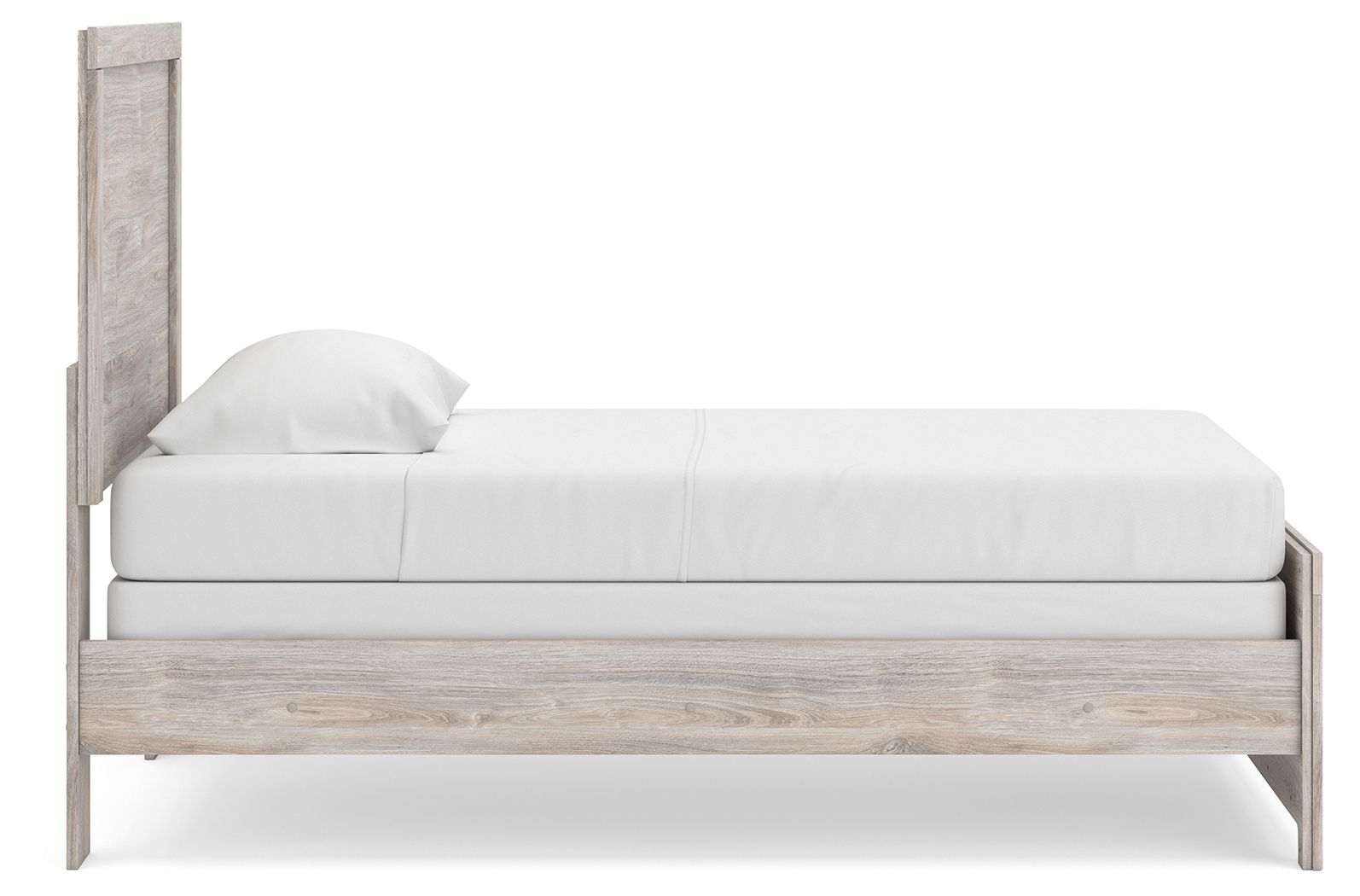 Ashley Furniture Broachmyn - Twin Panel Bed - Gray - Image 9