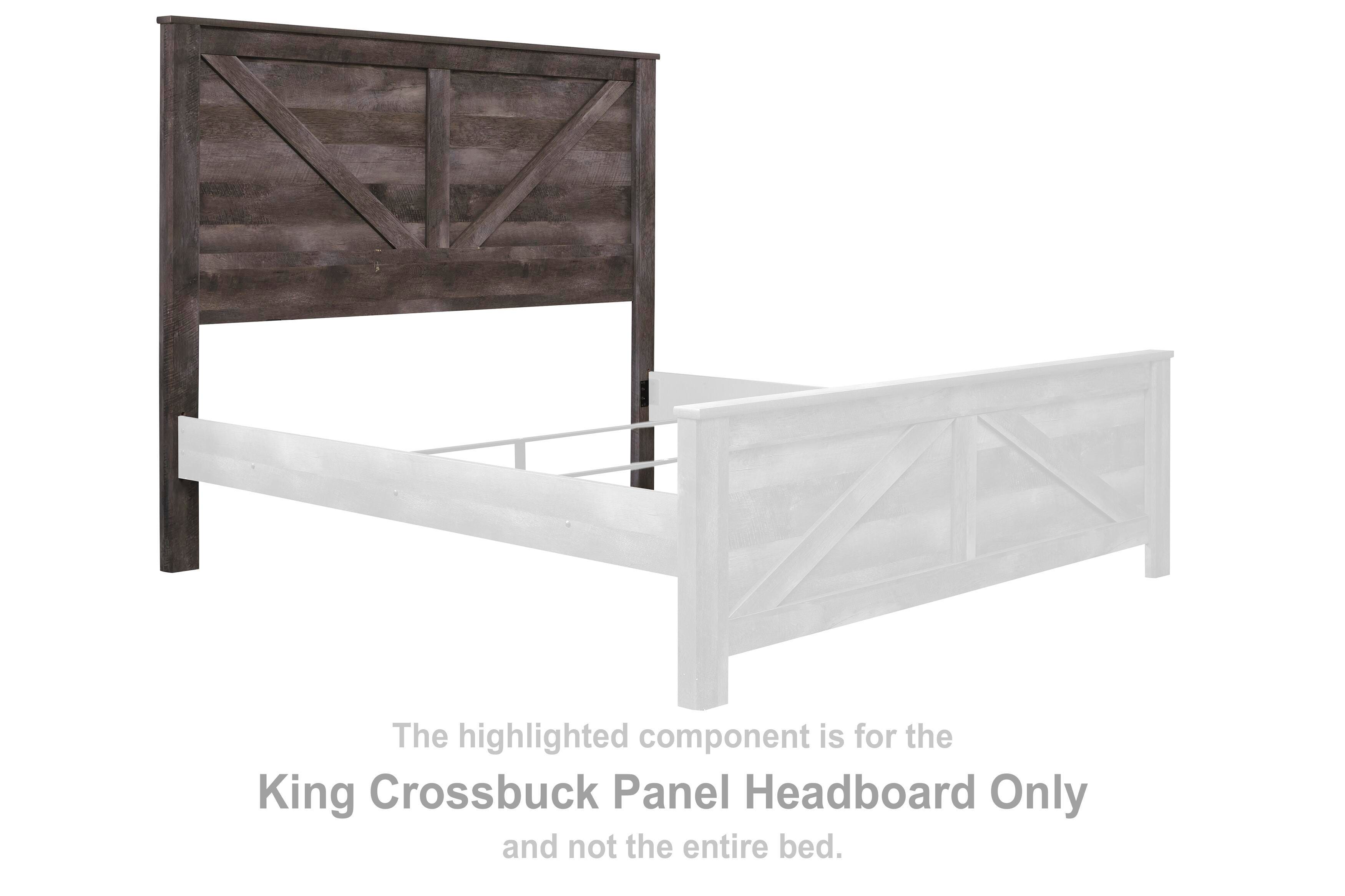 Wynnlow – King Crossbuck Panel HDBD – Gray