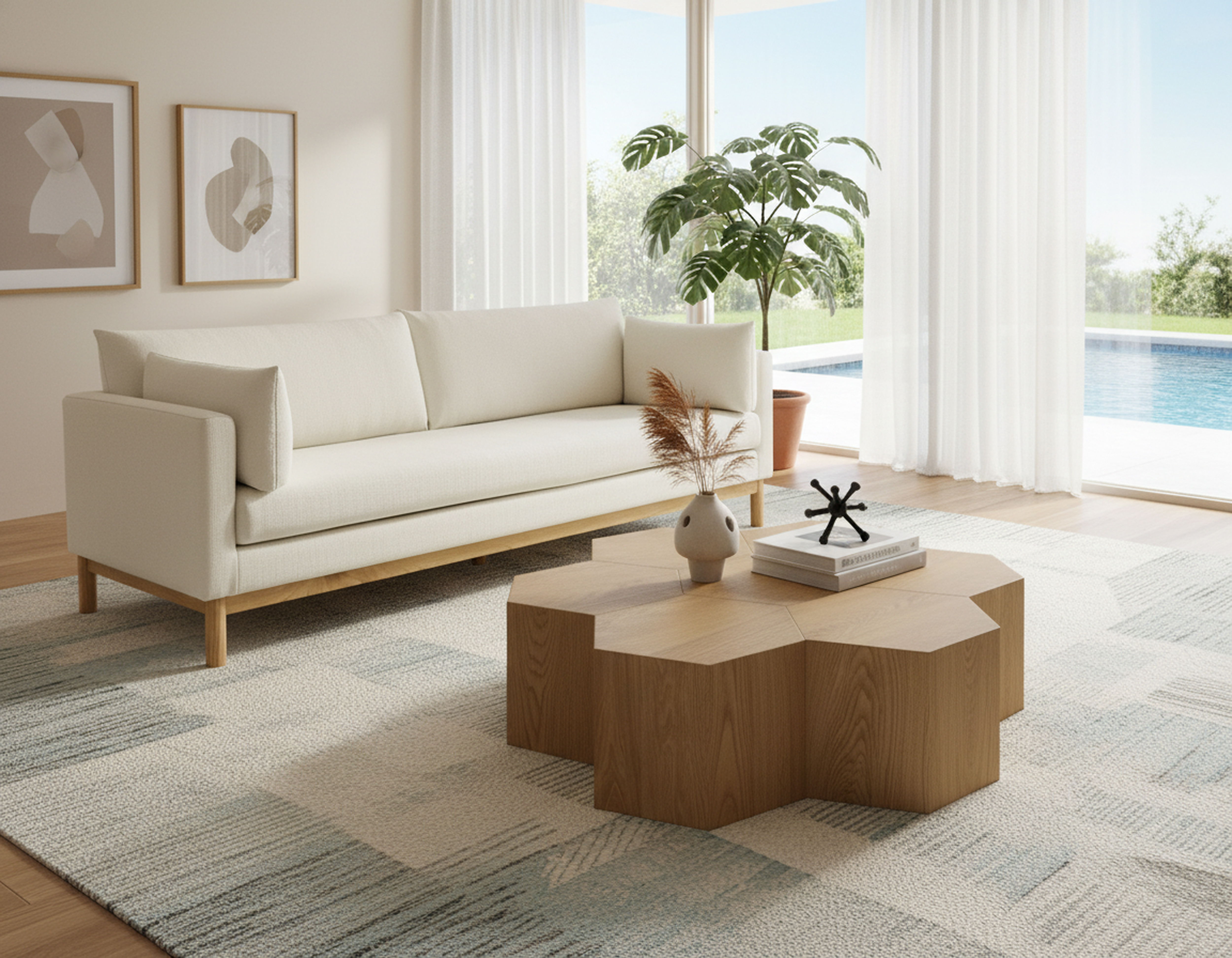 Langham - Sofa - Cream