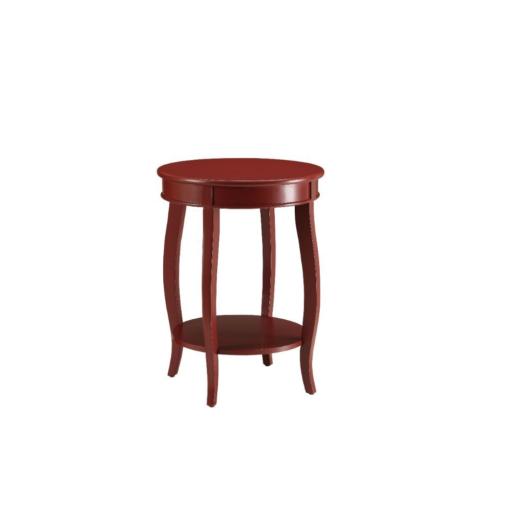 Aberta - Accent Table - Red