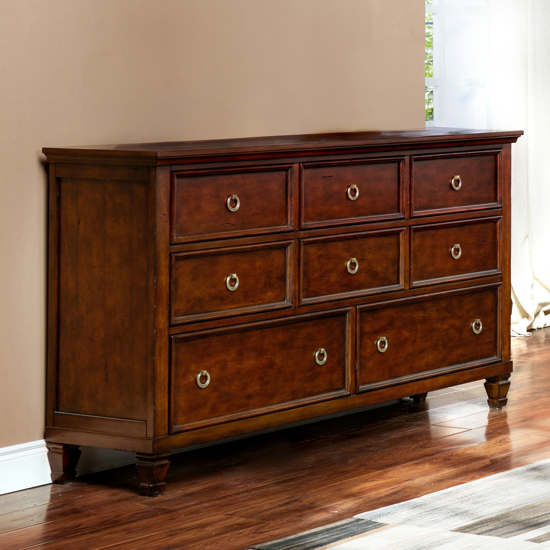 Tamarack - Dresser - Brown Cherry, dark brown, view 8