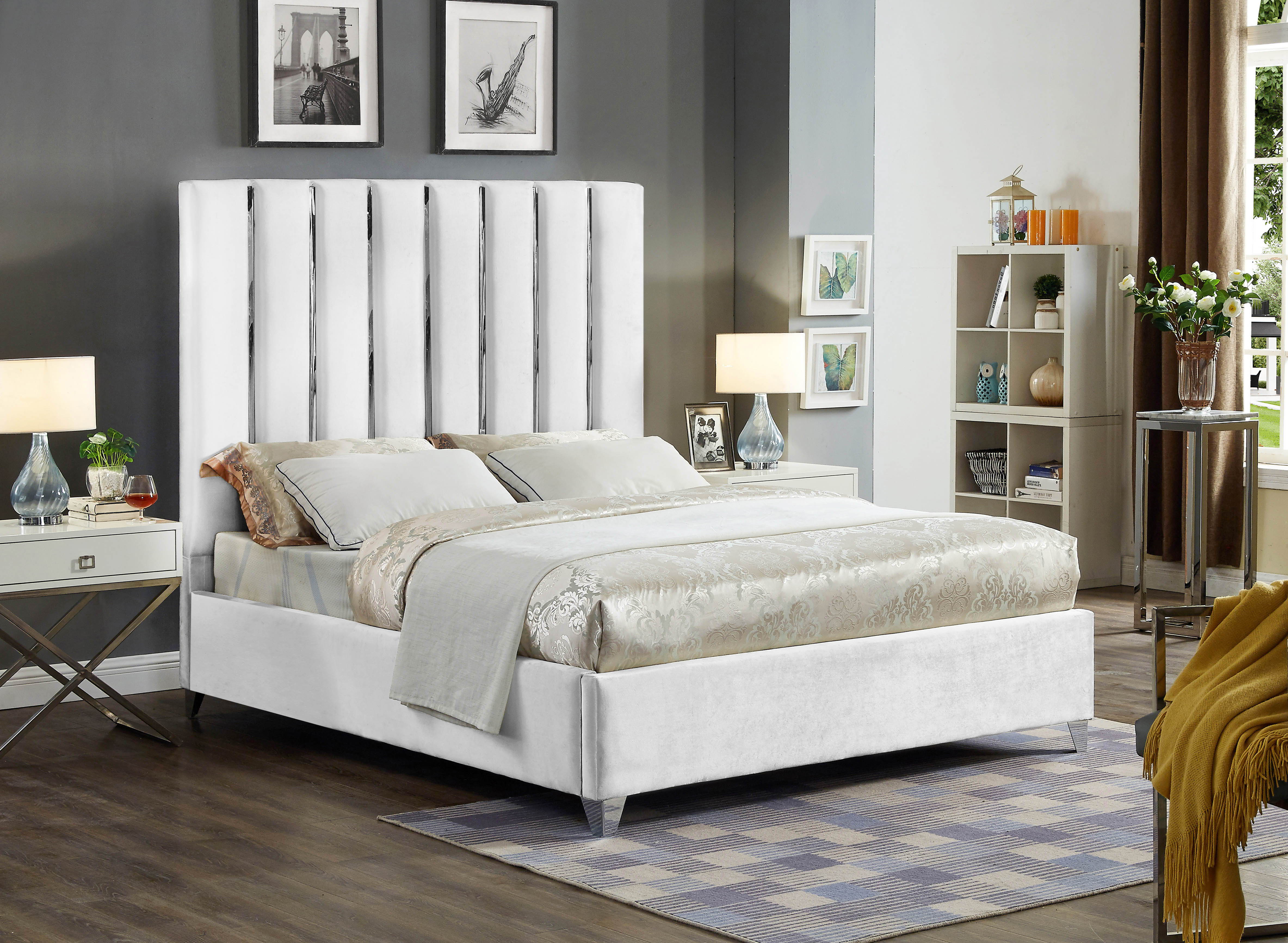 Enzo - Full Bed - White