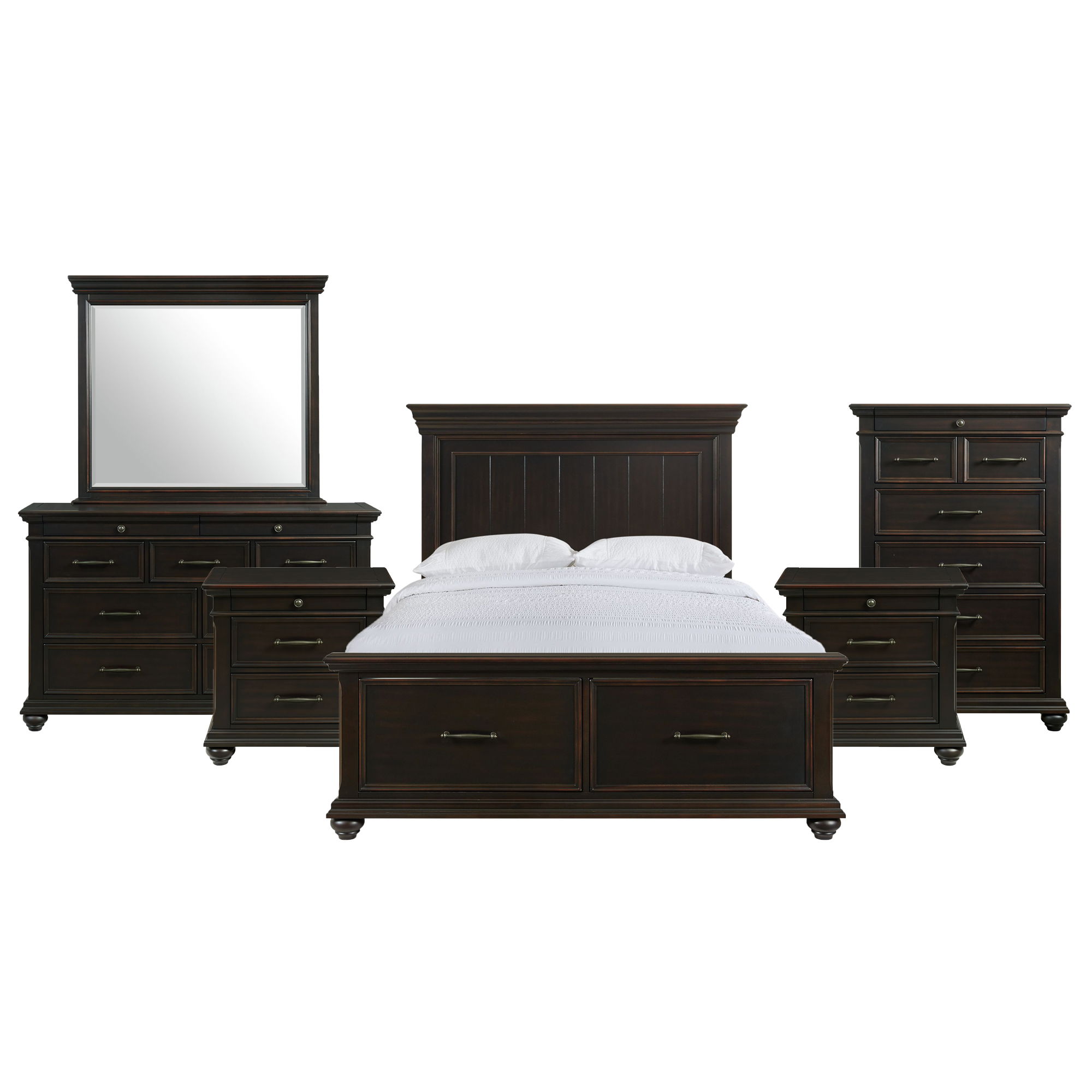 Queen · 6 Pc · Bedroom Set