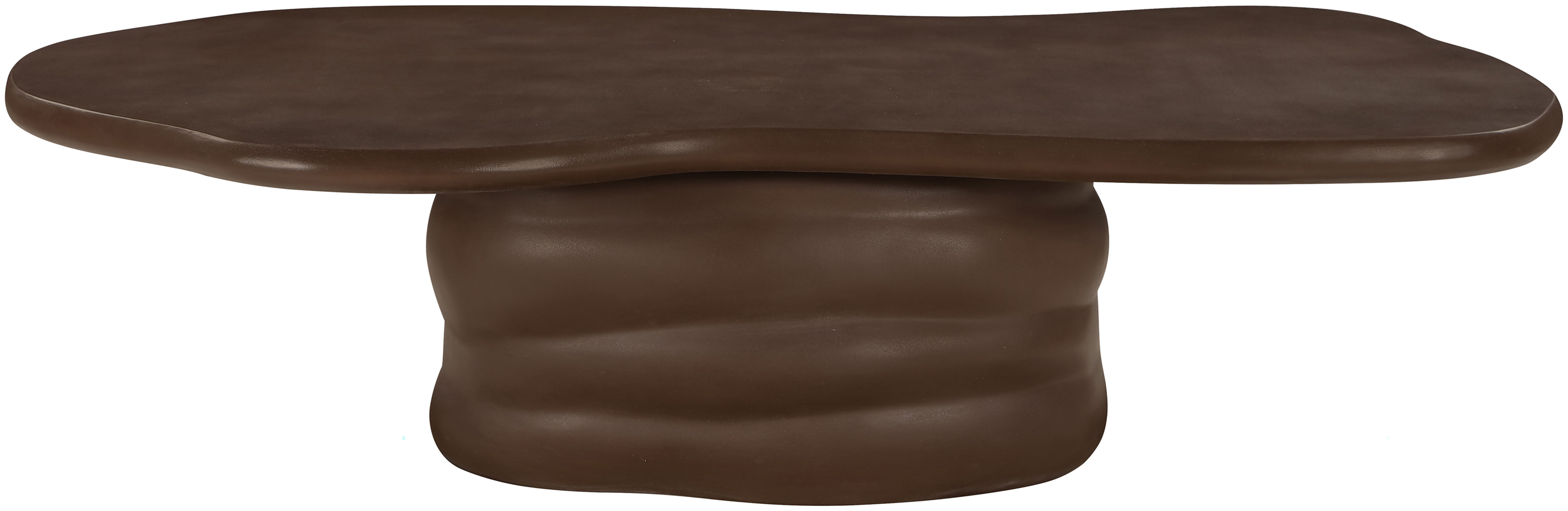 Branna - Concrete Coffee Table - Brown