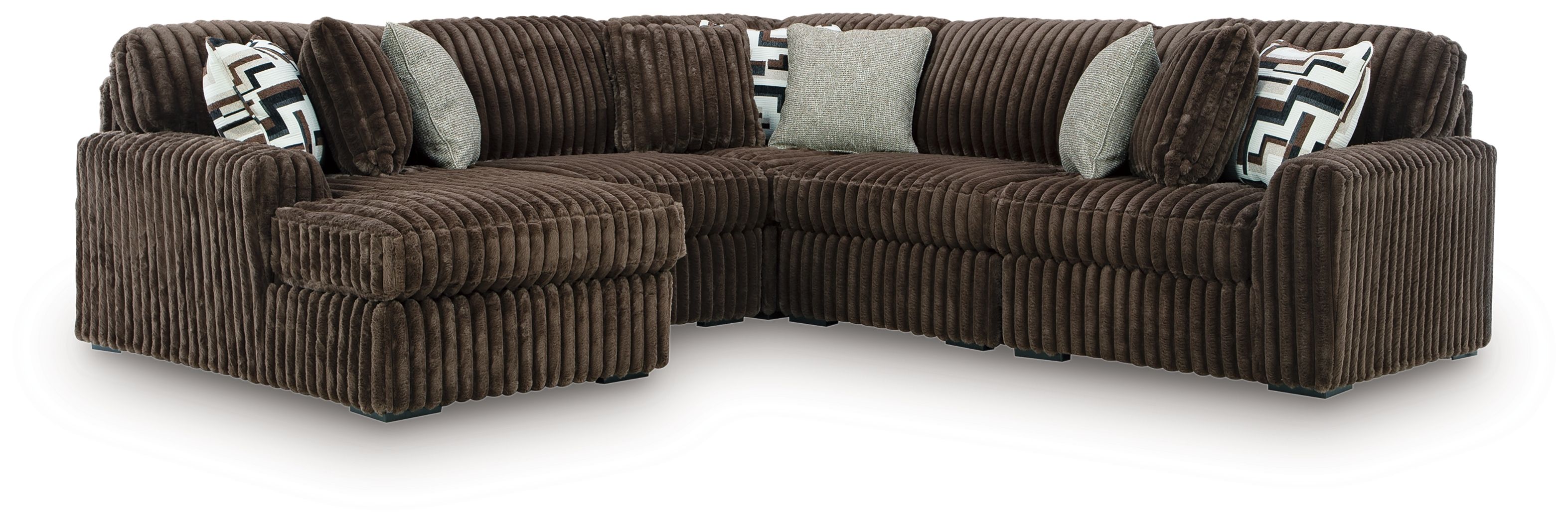 5 Pc · Sectional With LAF Corner Chaise
