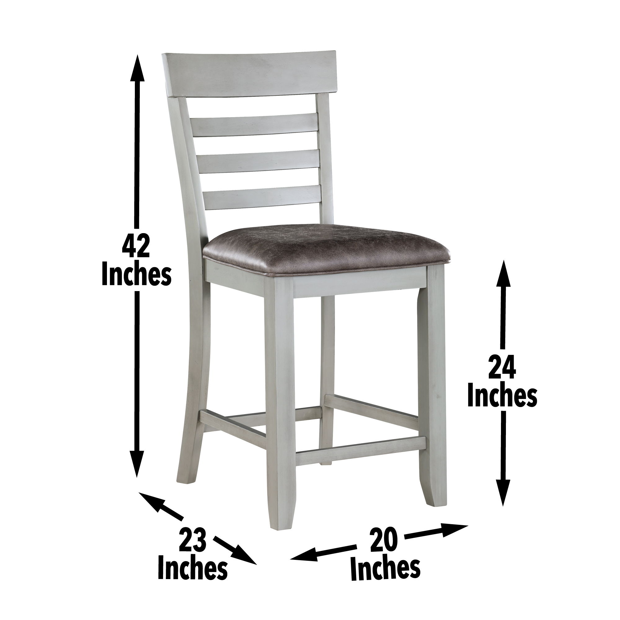 Hyland - Counter Chair - Gray
