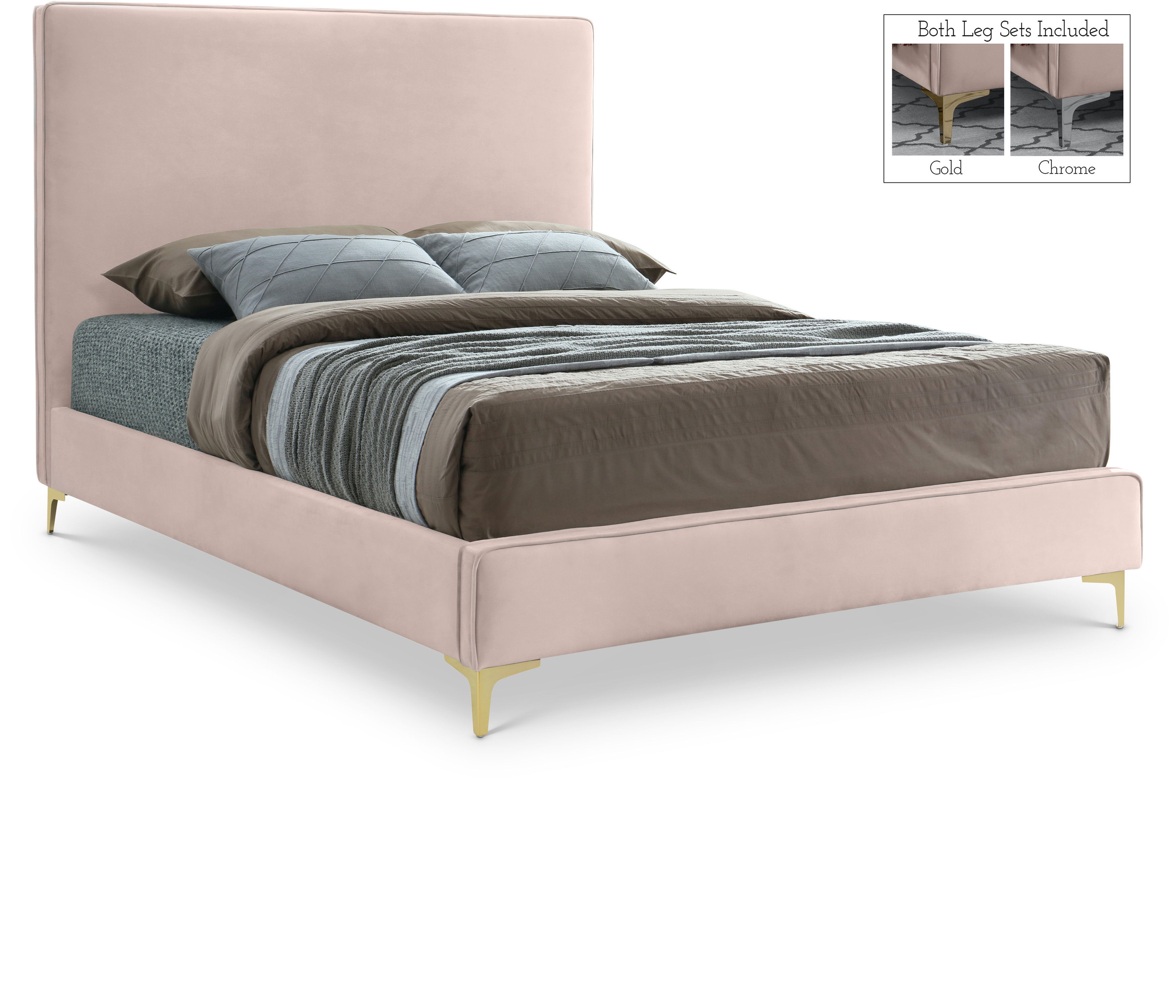 Geri - Queen Bed - Pink