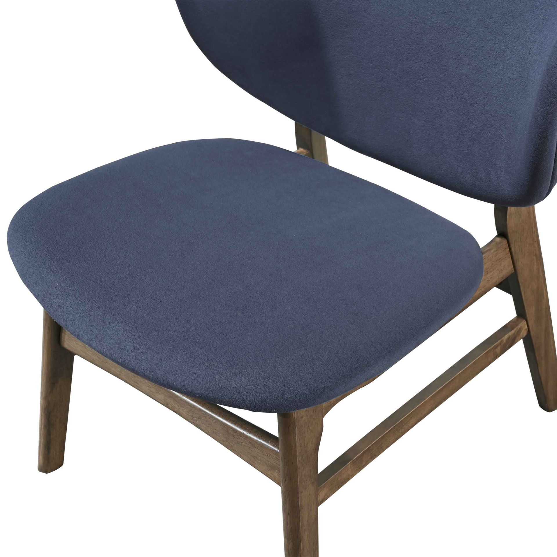 Adler - Upholstered Lounge Chair - Blue, blue, view 5