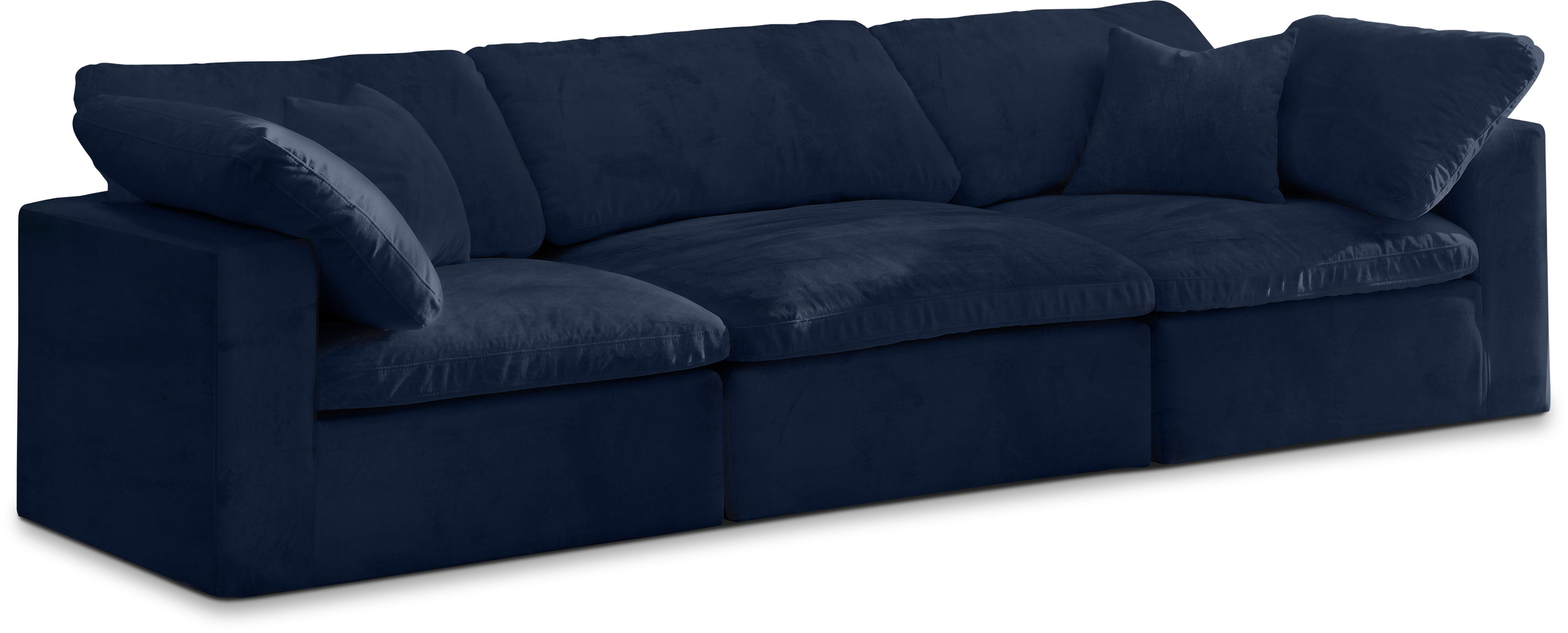Cozy - 3 Seat Modular Sofa - Navy