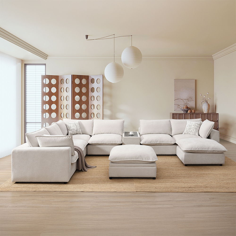 Marisa - Modular Console - Beige Boucle, beige, view 5