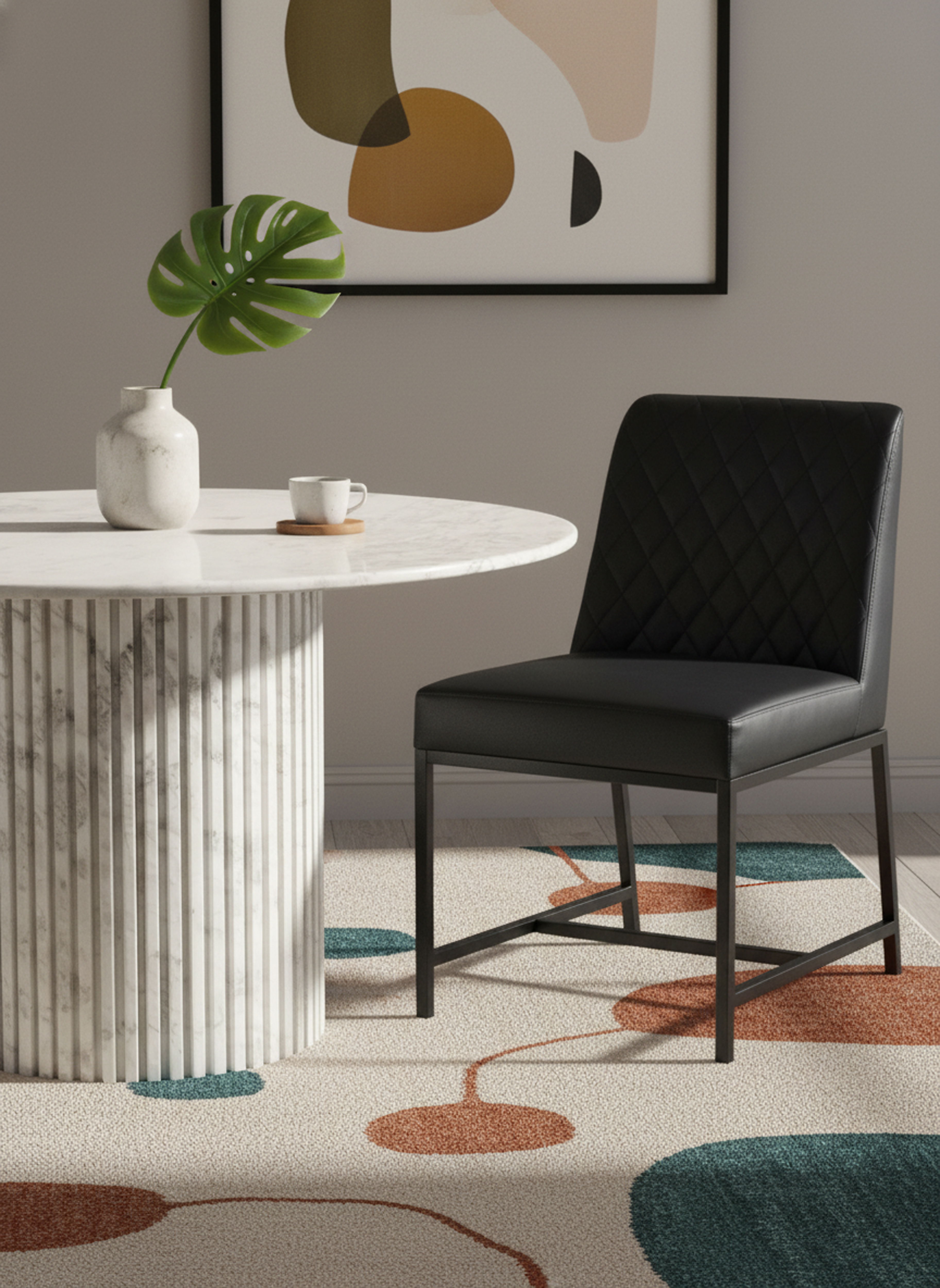 Genoa - Dining Table - White