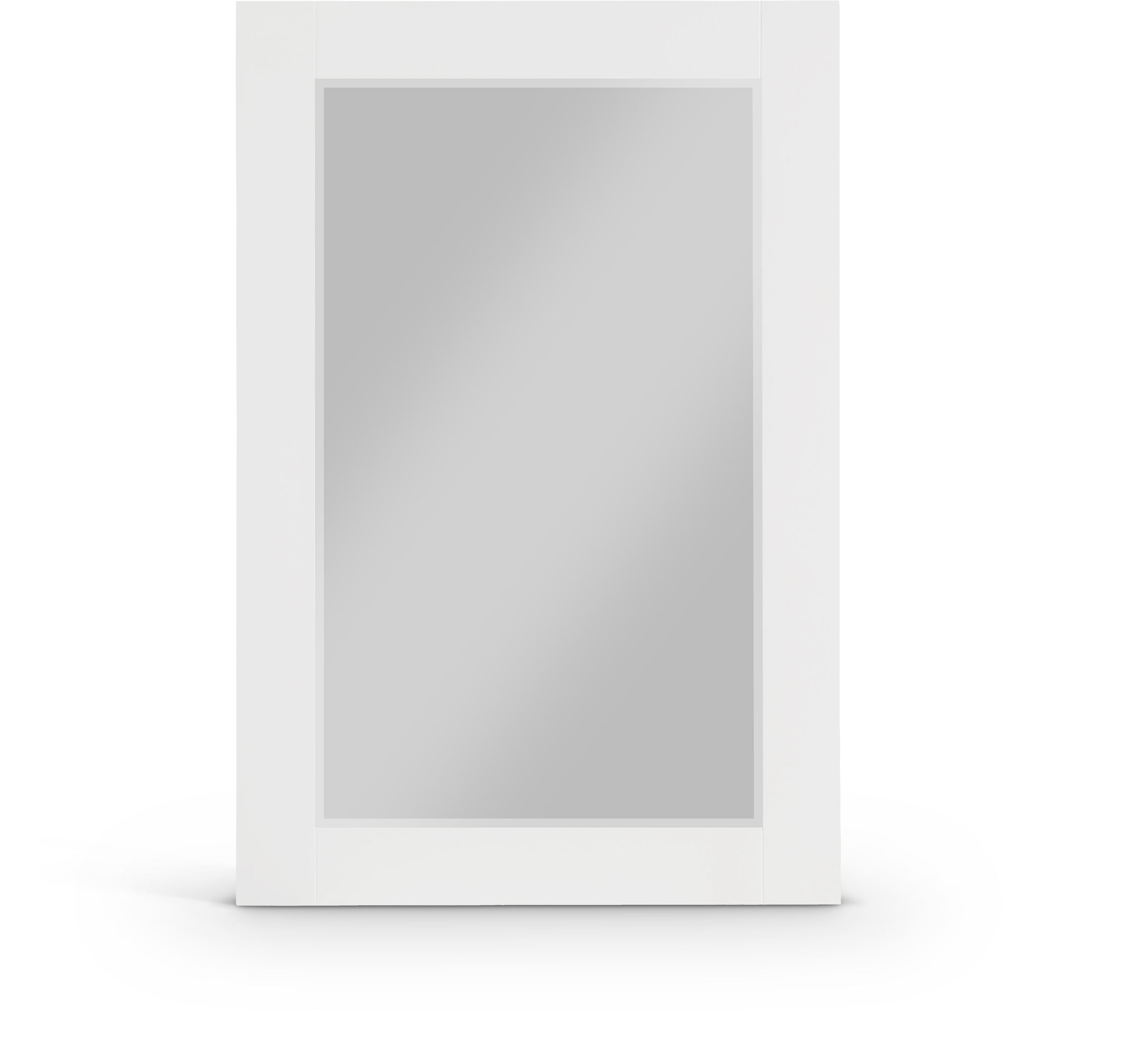 Monad - 24" Mirror - White