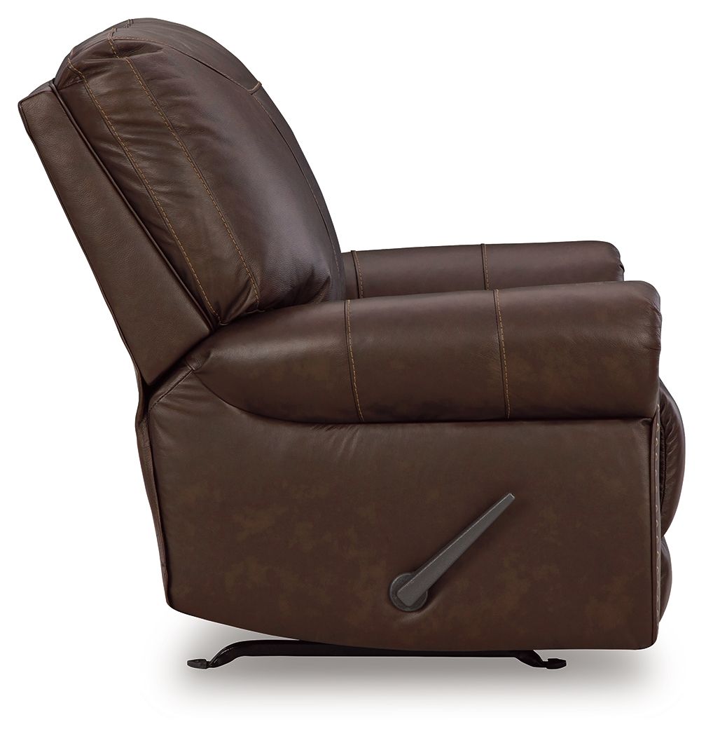 Ashley Furniture Colleton - 3 Pc. - Sofa, Loveseat, Rocker Recliner - Dark Brown - Image 12
