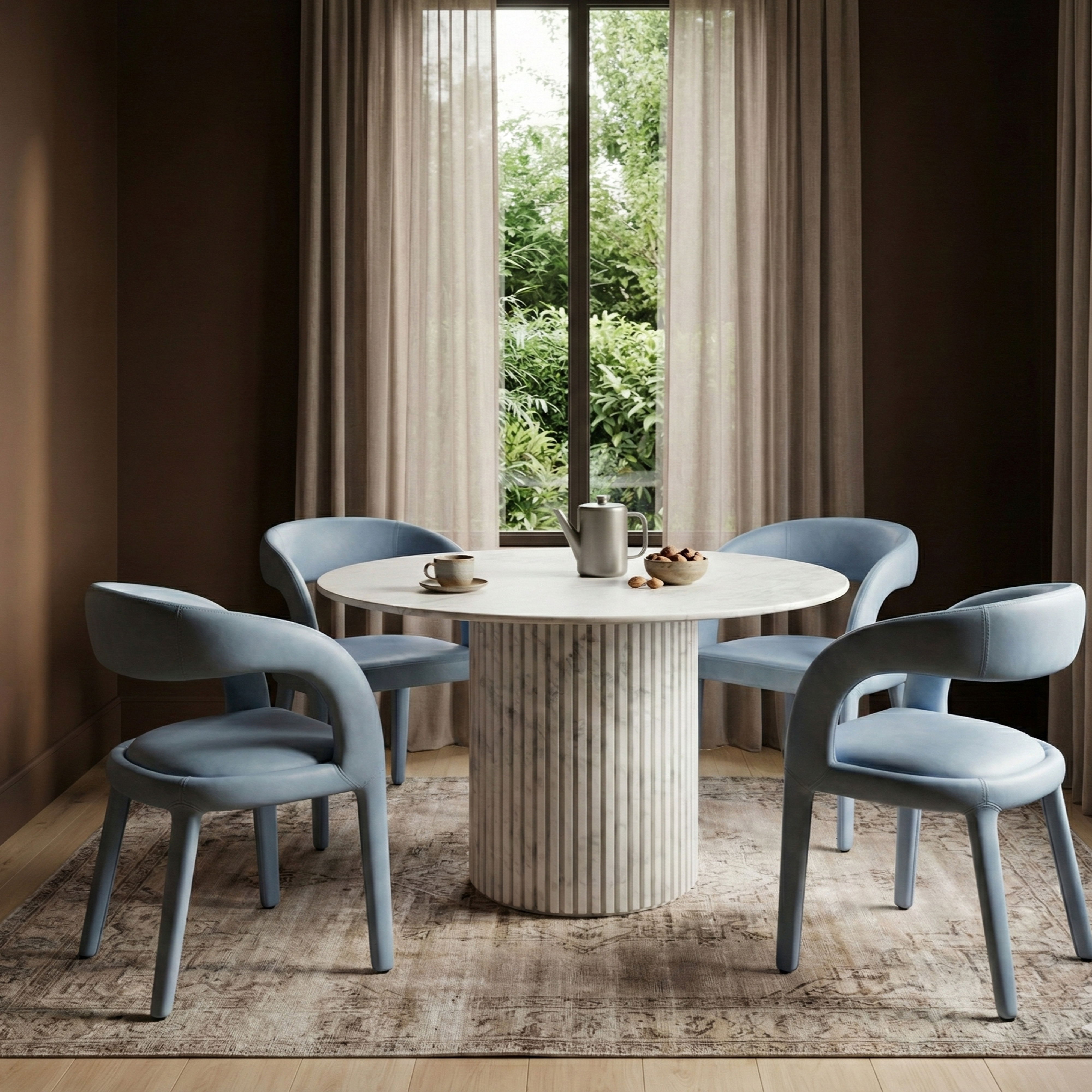 Sylvester - Dining Chair - Light Blue