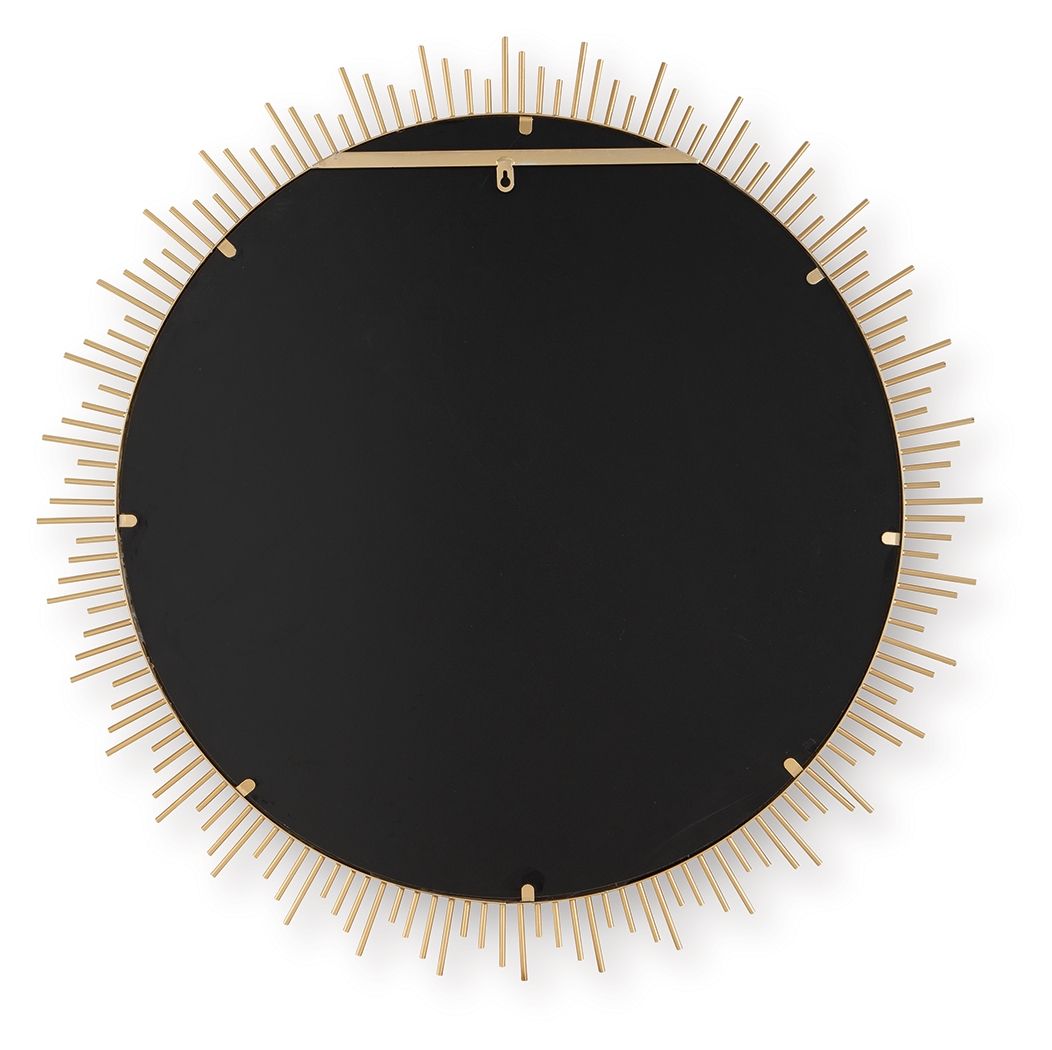 Wainport - Accent Mirror - Gold Finish, gold, view 4