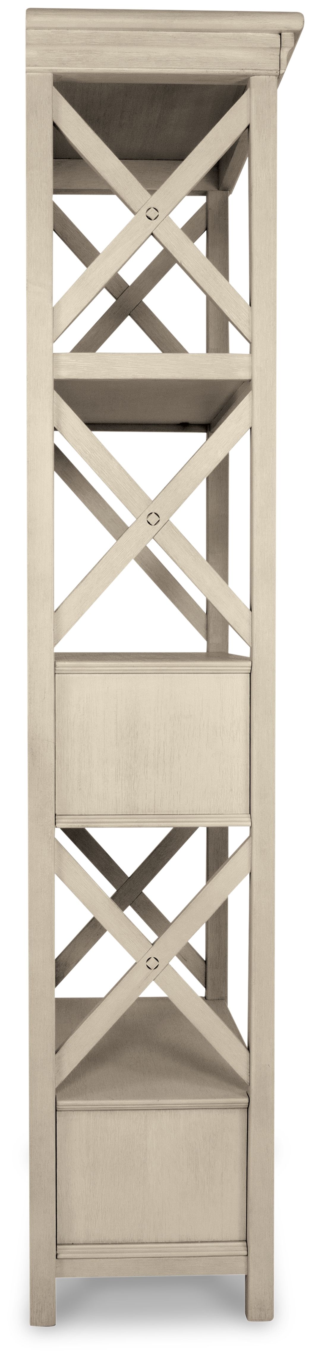 Ashley Furniture Bolanburg - Display Cabinet - Antique White - Image 6