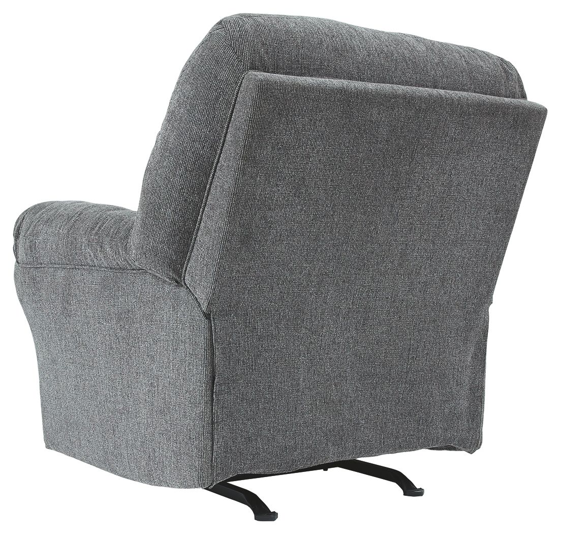 Ashley Furniture Allmaxx - Rocker Recliner - Pewter - Image 8