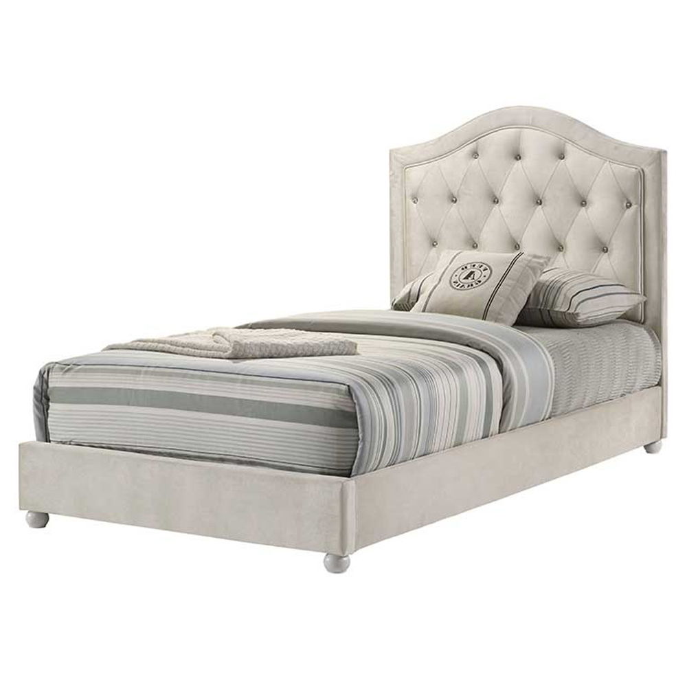 Reggie - Full Bed - Beige Fabric, beige, view 2