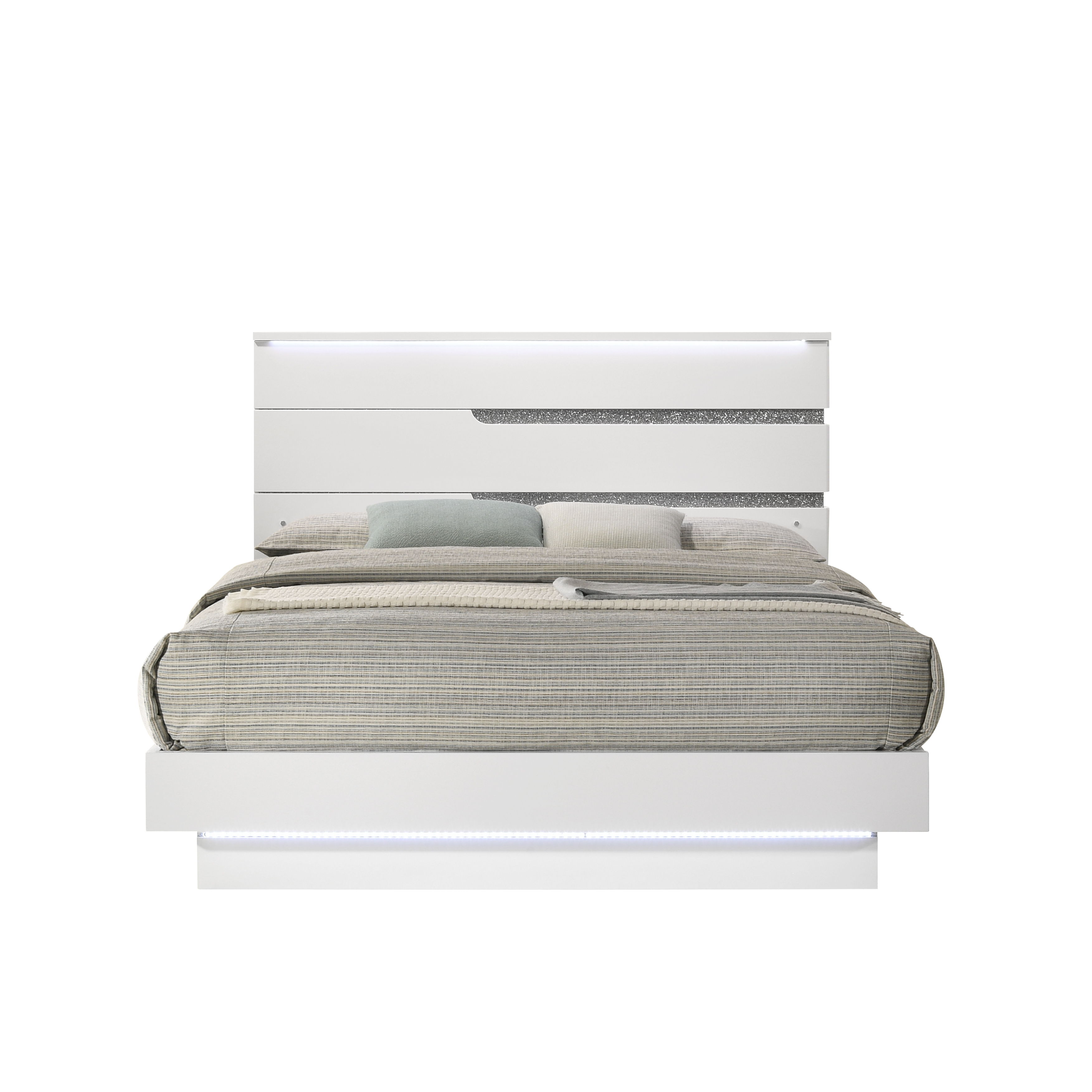 Paradox - 5/0 Queen Bed - White